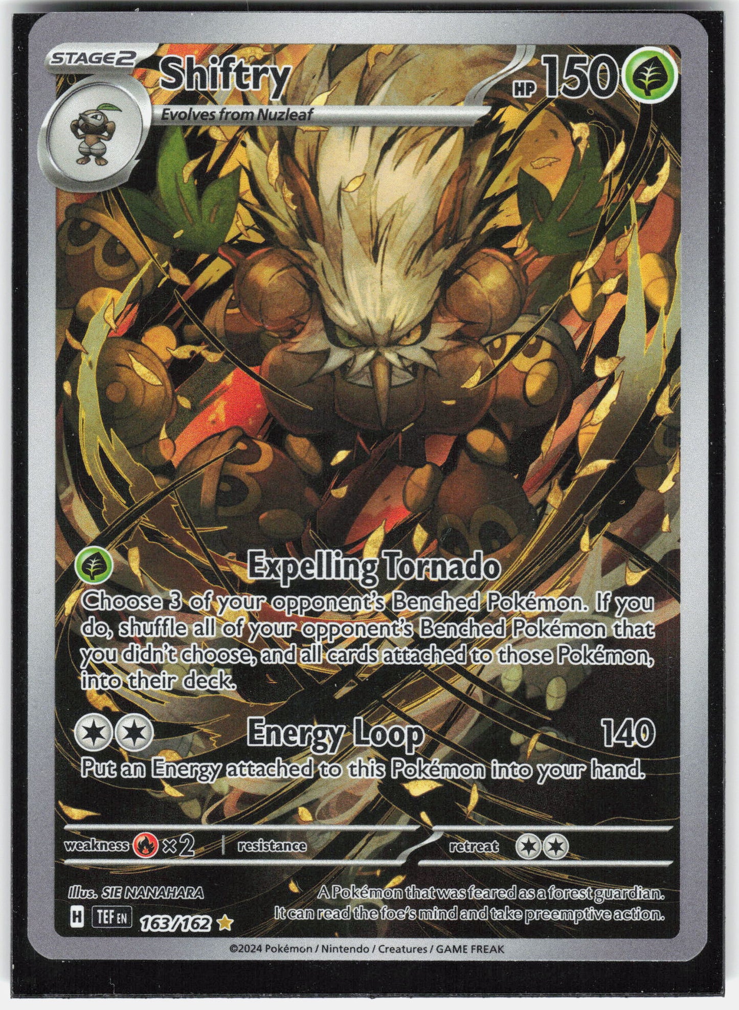SV05: Temporal Forces #163/162 Shiftry