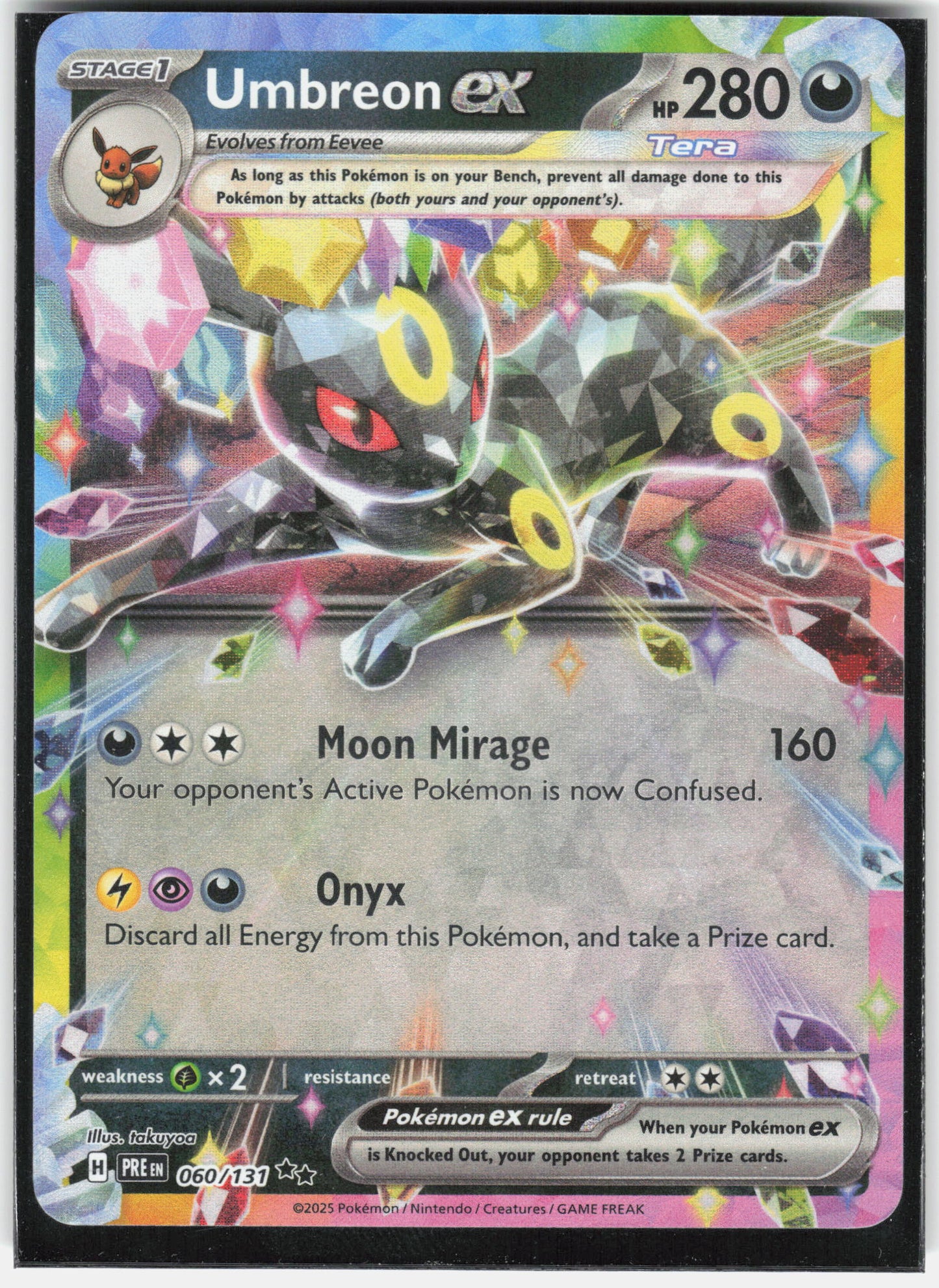 SV: Prismatic Evolutions #060/131 Umbreon ex