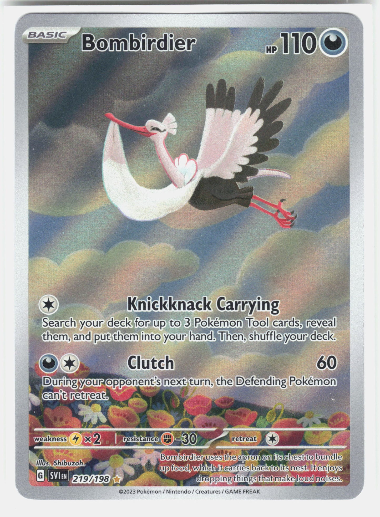 SV01: Scarlet & Violet Base Set #219/198 Bombirdier