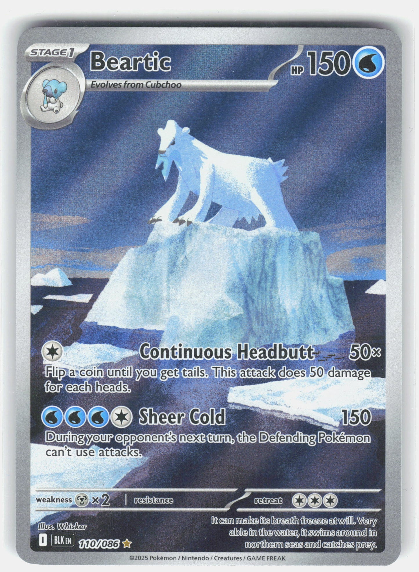 SV: Black Bolt #110/086 Beartic