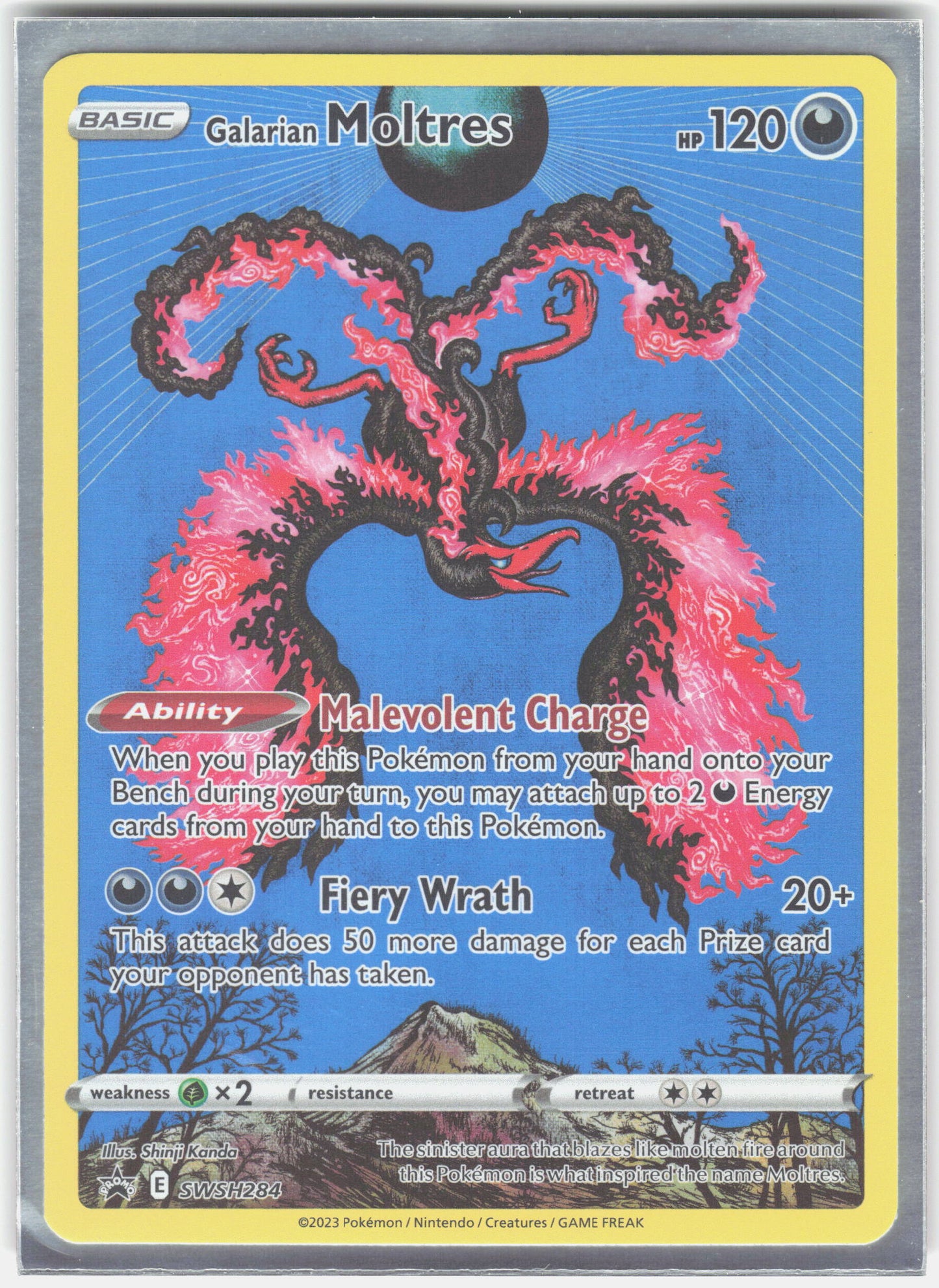 SWSH: Sword & Shield Promo Cards #SWSH284 Galarian Moltres