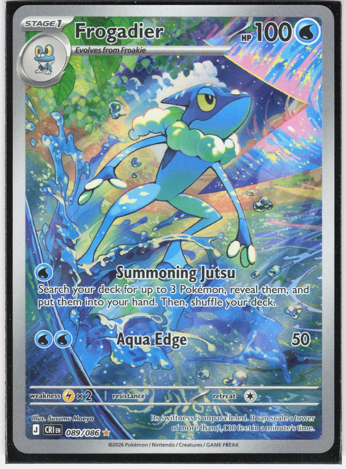 ME04: Chaos Rising #089/086 Frogadier