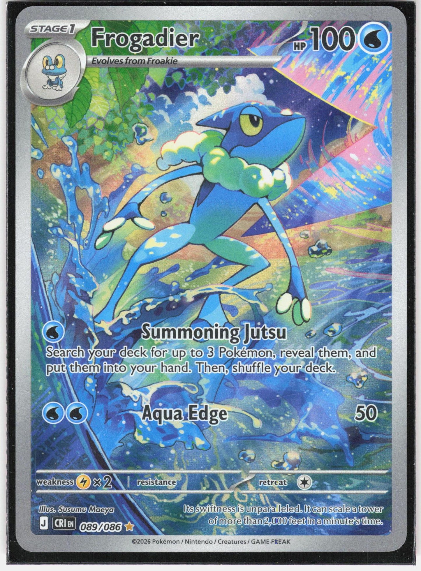 ME04: Chaos Rising #089/086 Frogadier