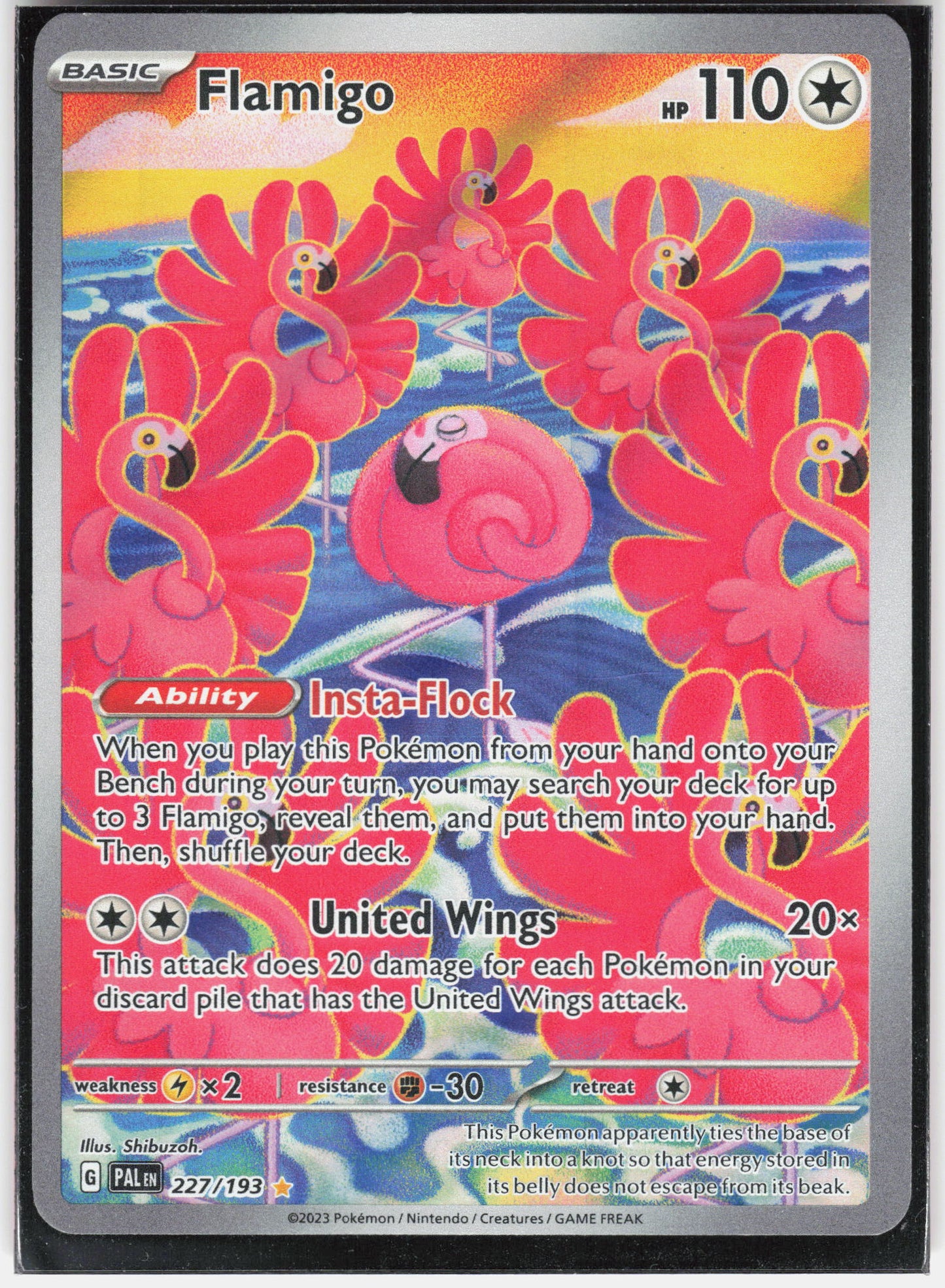SV02: Paldea Evolved #227/193 Flamigo