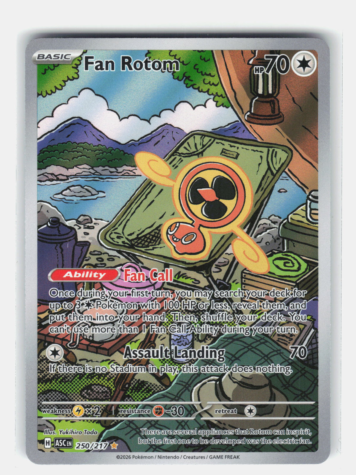 ME: Ascended Heroes #250/217 Fan Rotom