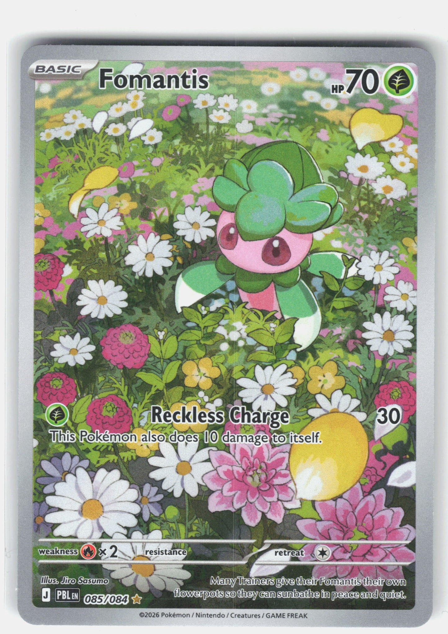 ME05: Pitch Black #085/084 Fomantis