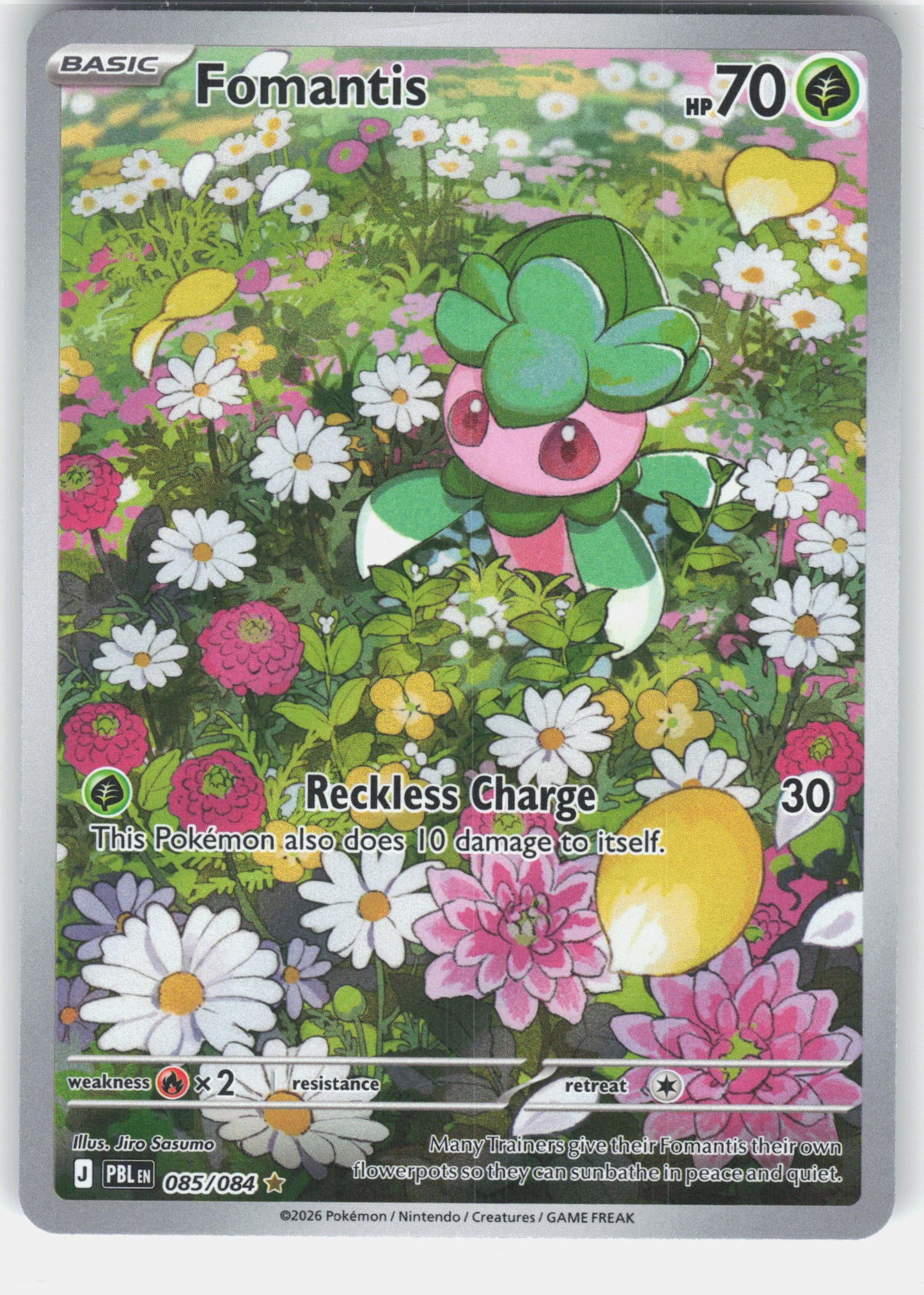 ME05: Pitch Black #085/084 Fomantis