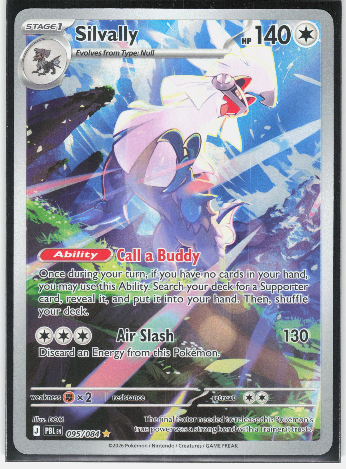 ME05: Pitch Black #095/084 Silvally