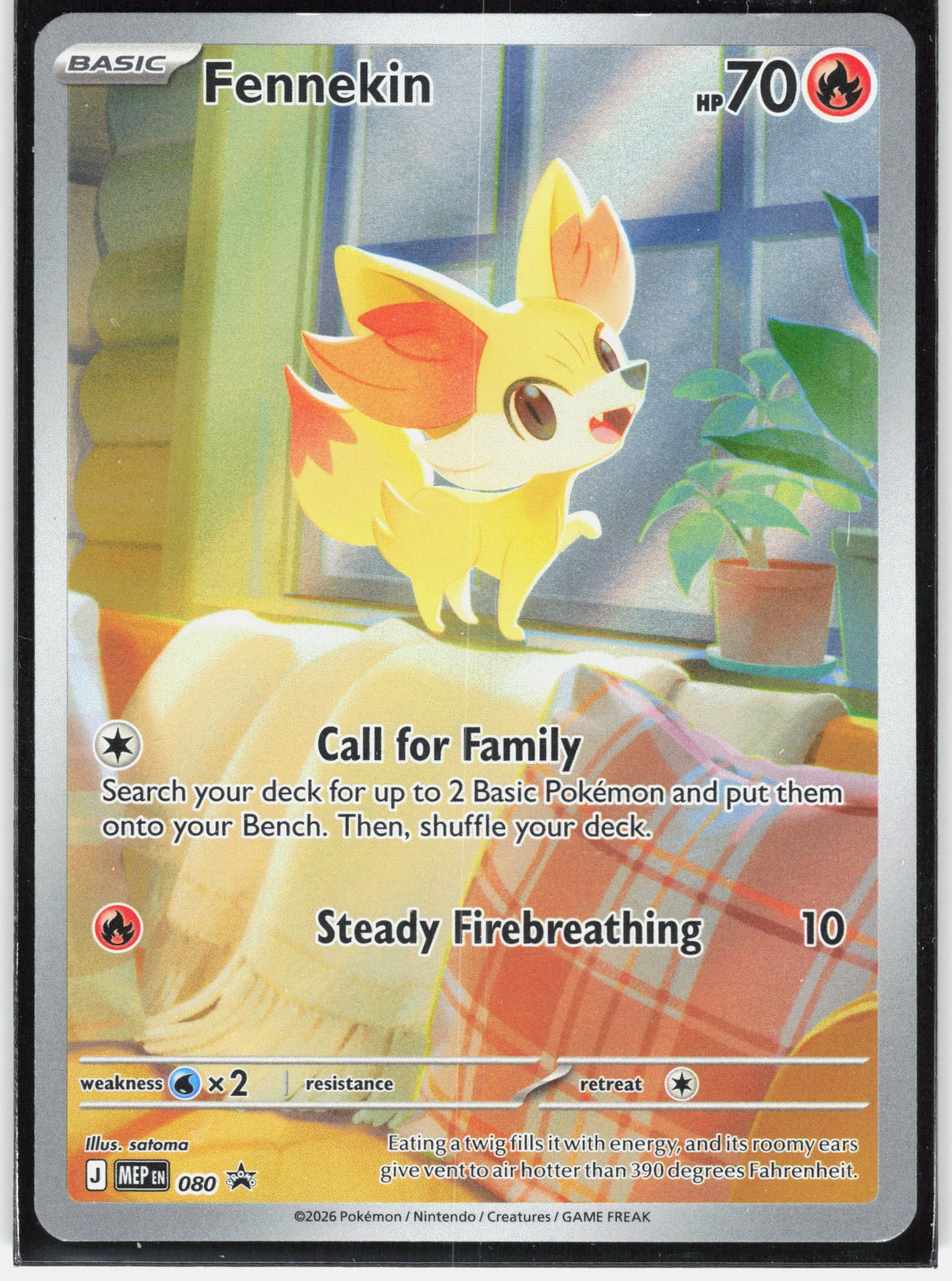 ME: Mega Evolution Promo #080 Fennekin