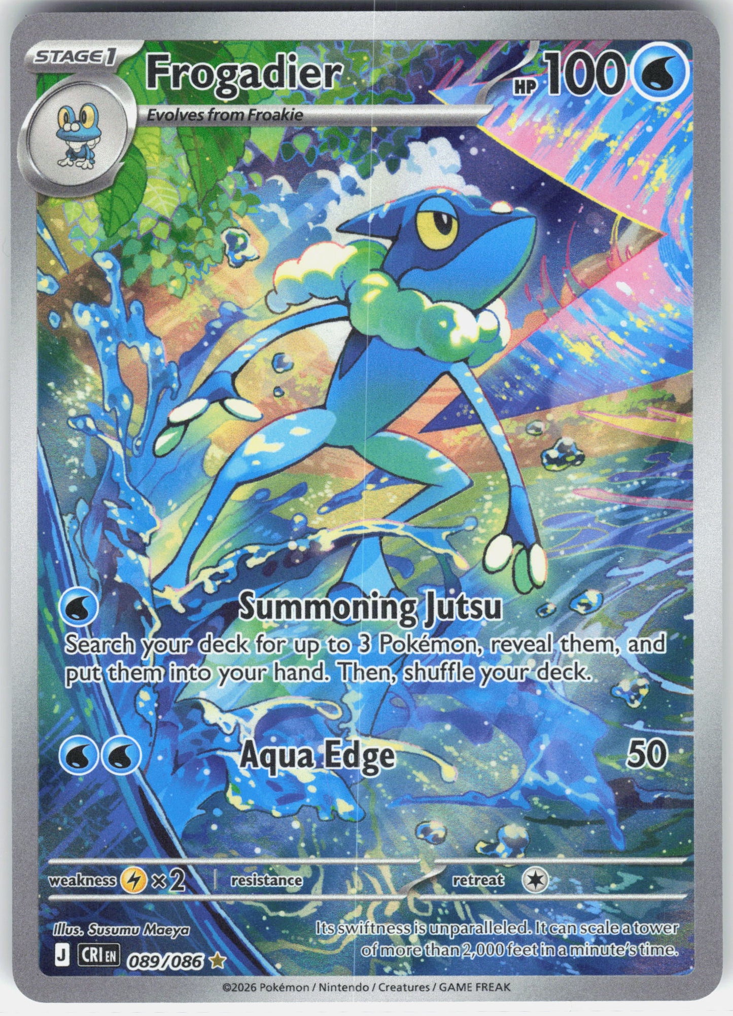 ME04: Chaos Rising #089/086 Frogadier