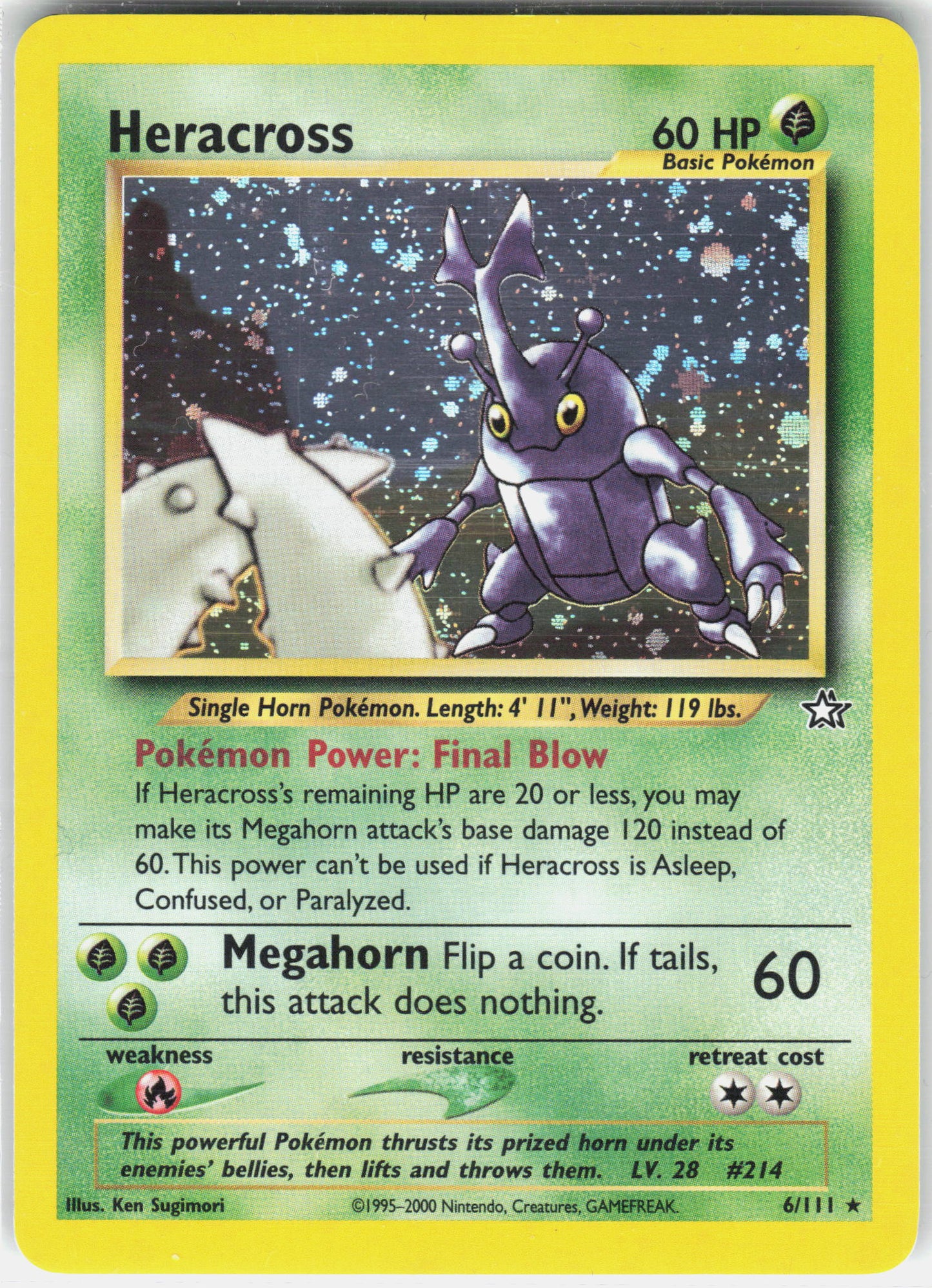Neo Genesis #006/111 Heracross
