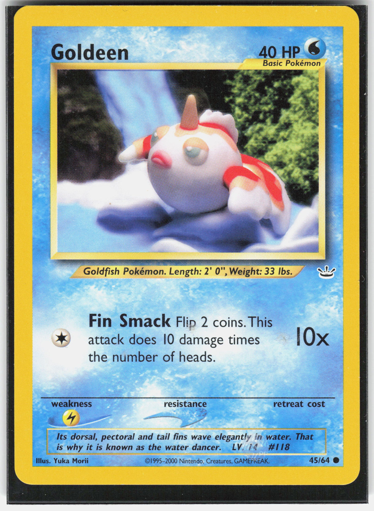 Neo Revelation #45/64 Goldeen - YUKA MORII