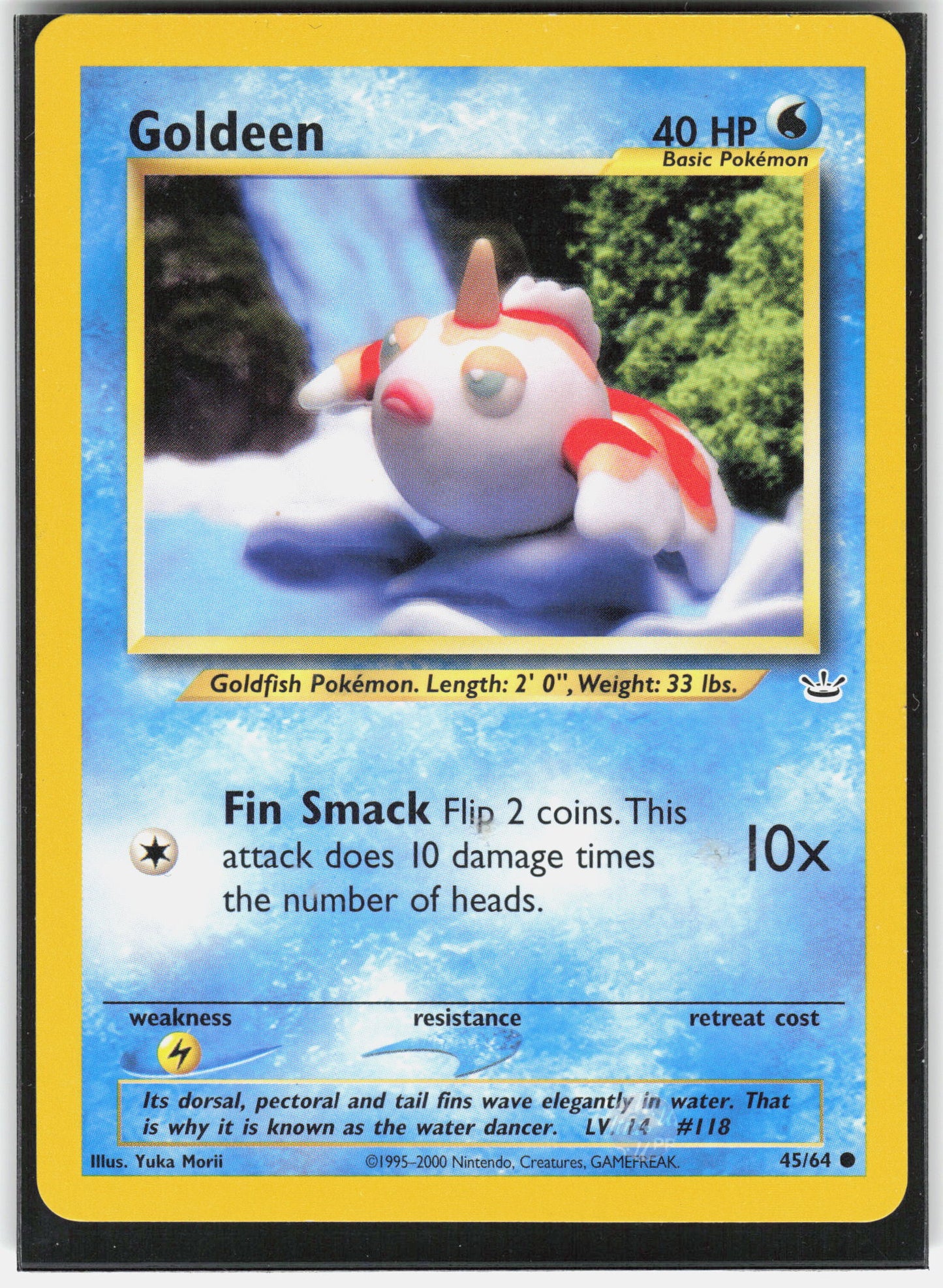 Neo Revelation #45/64 Goldeen - YUKA MORII