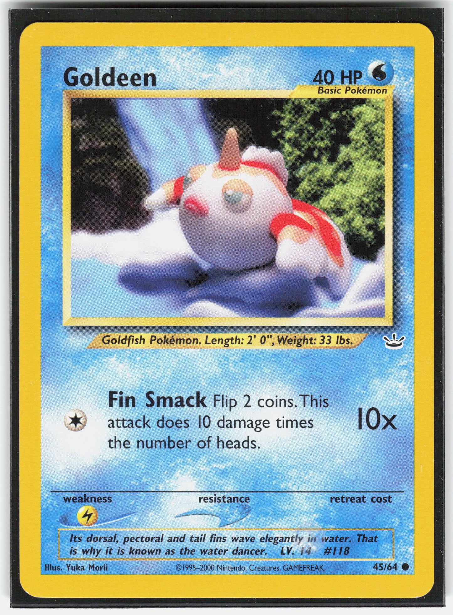Neo Revelation #45/64 Goldeen - YUKA MORII
