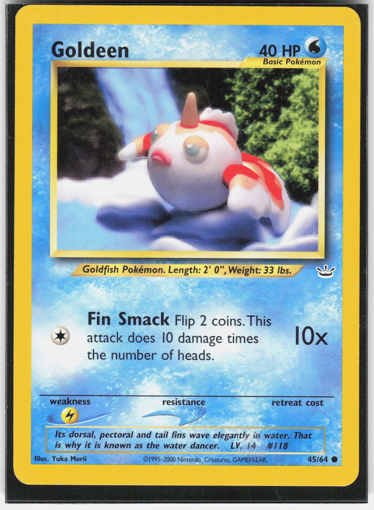 Neo Revelation #45/64 Goldeen - YUKA MORII