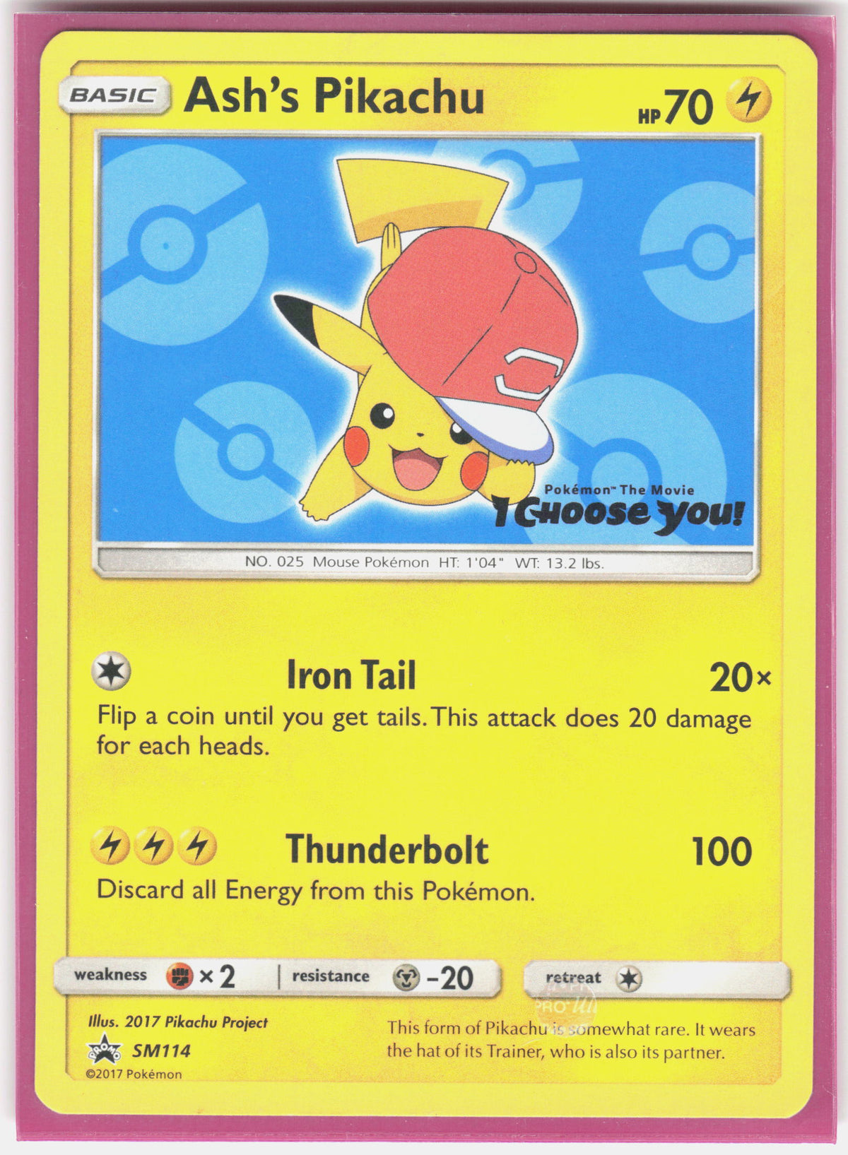 SM Promos #SM114 Ash's Pikachu
