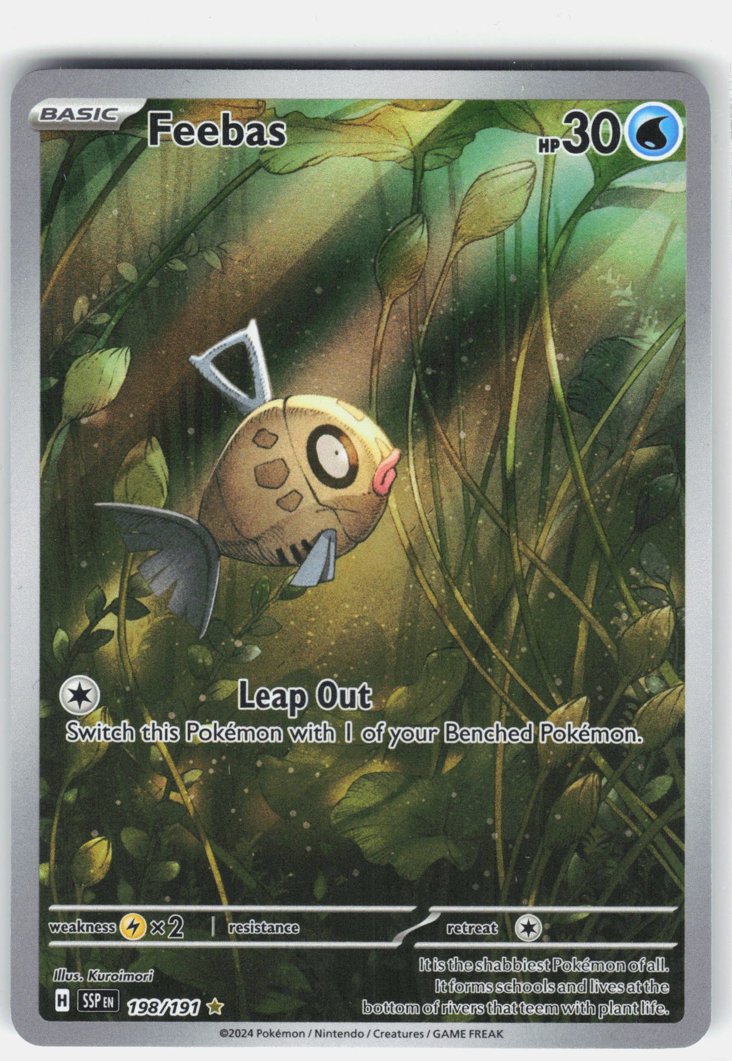 SV08: Surging Sparks #198/191 Feebas