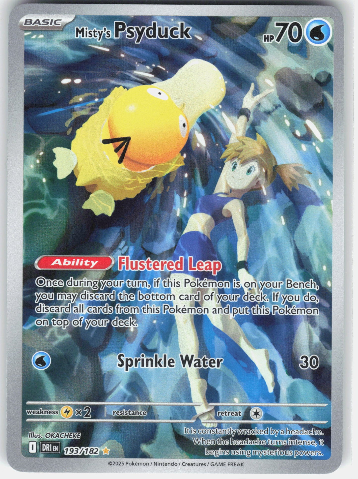 SV10: Destined Rivals #193/182 Misty's Psyduck