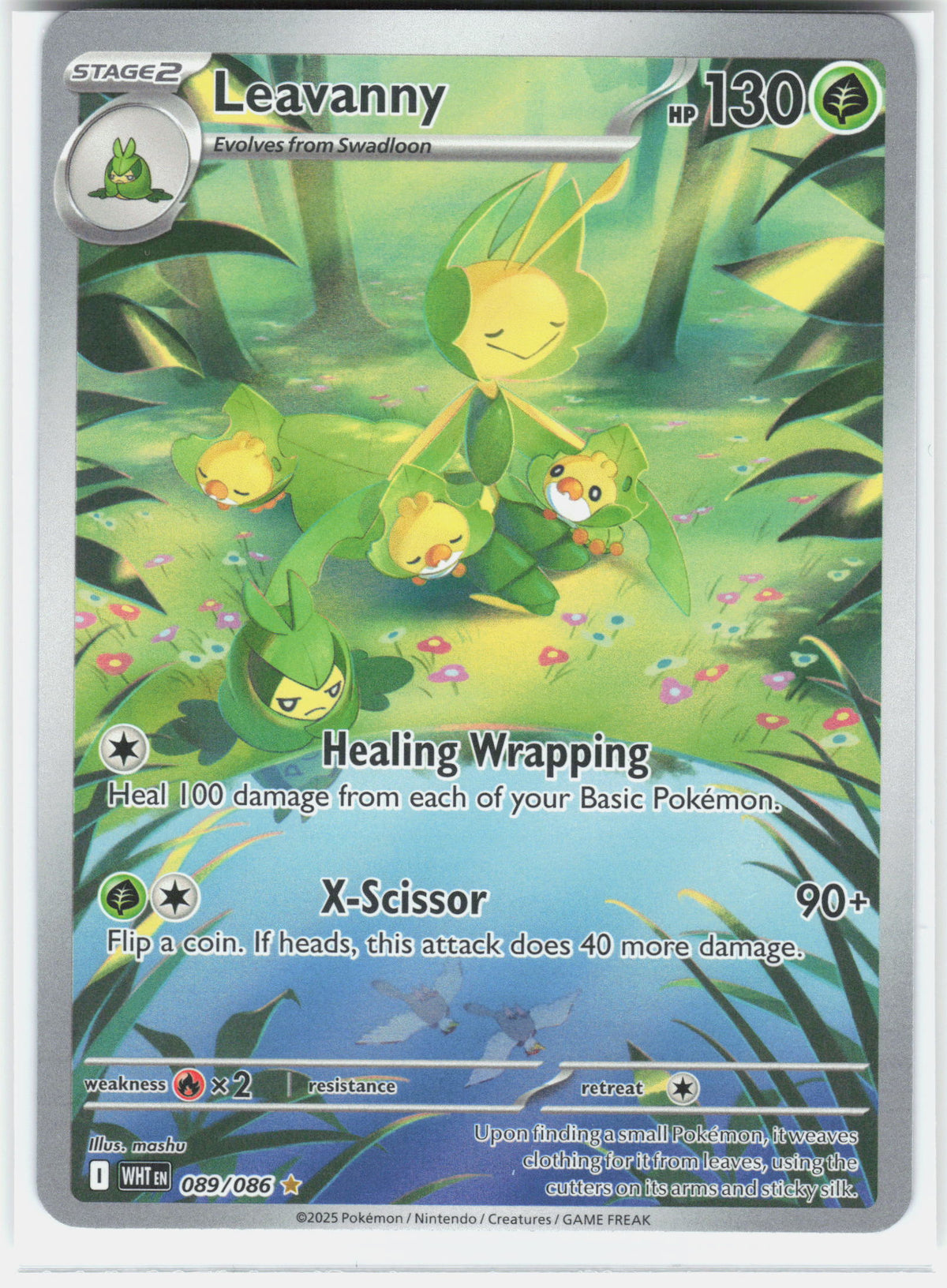SV: White Flare #089/086 Leavanny