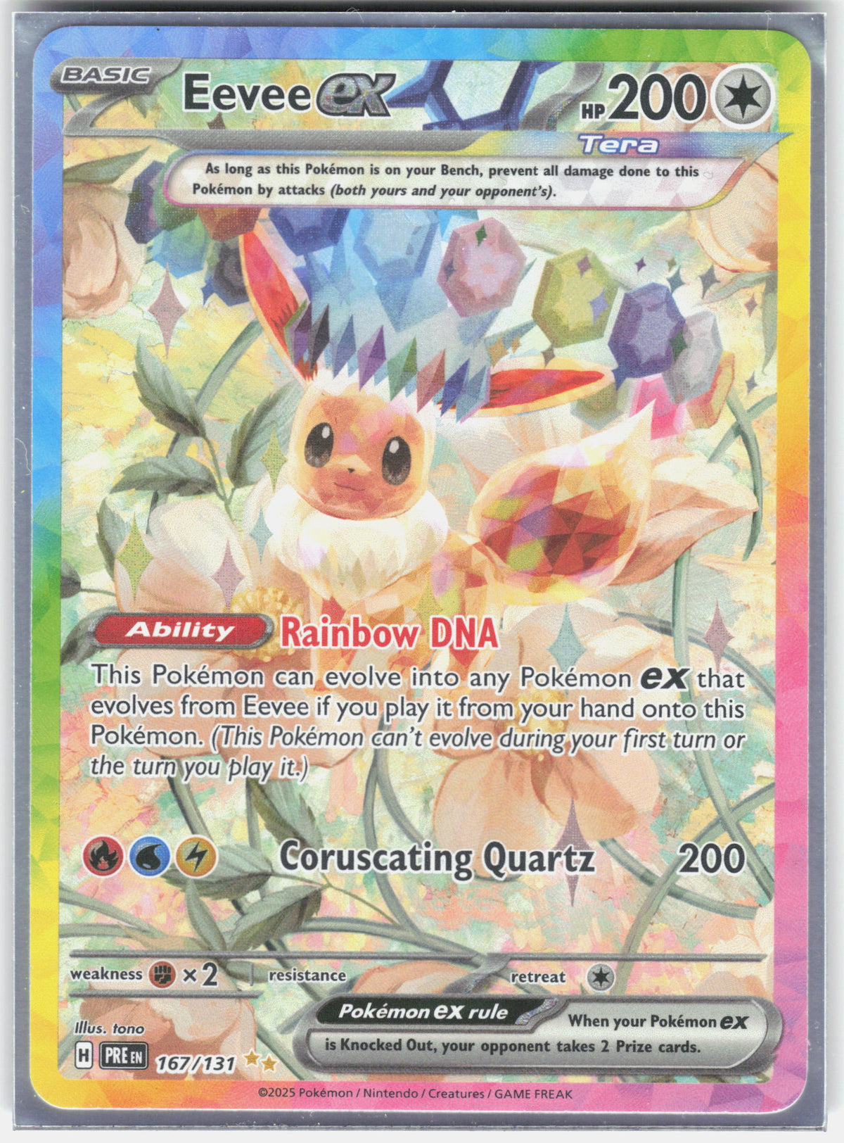 SV: Prismatic Evolutions #167/131 Eevee ex