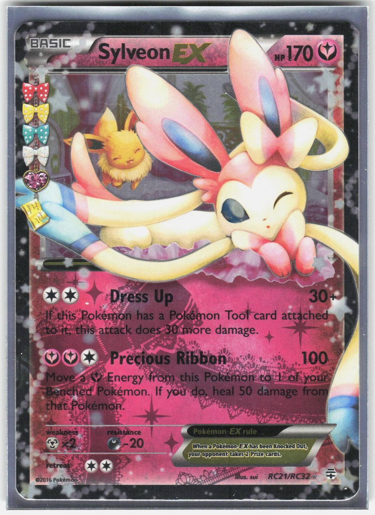 Generations: Radiant Collection #RC21/RC32 Sylveon EX
