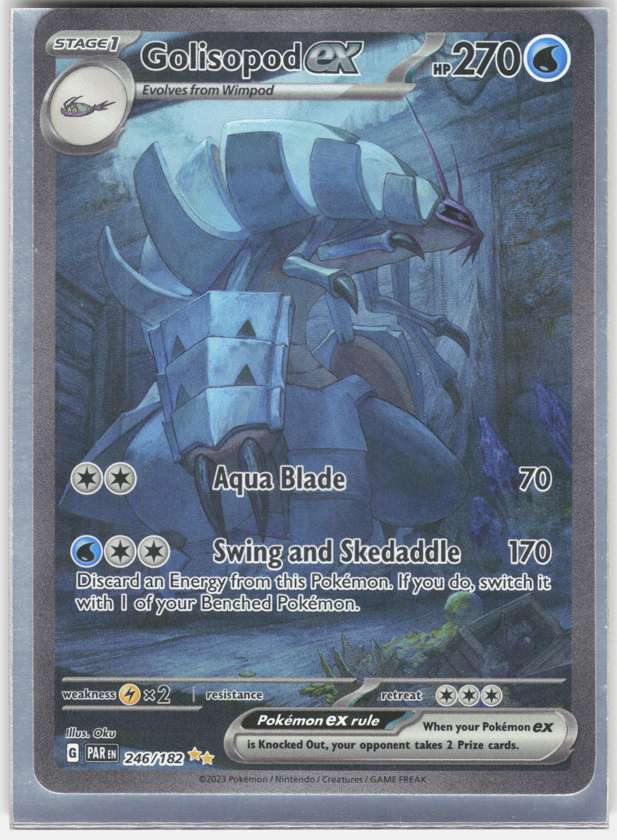 SV04: Paradox Rift #246/182 Golisopod ex