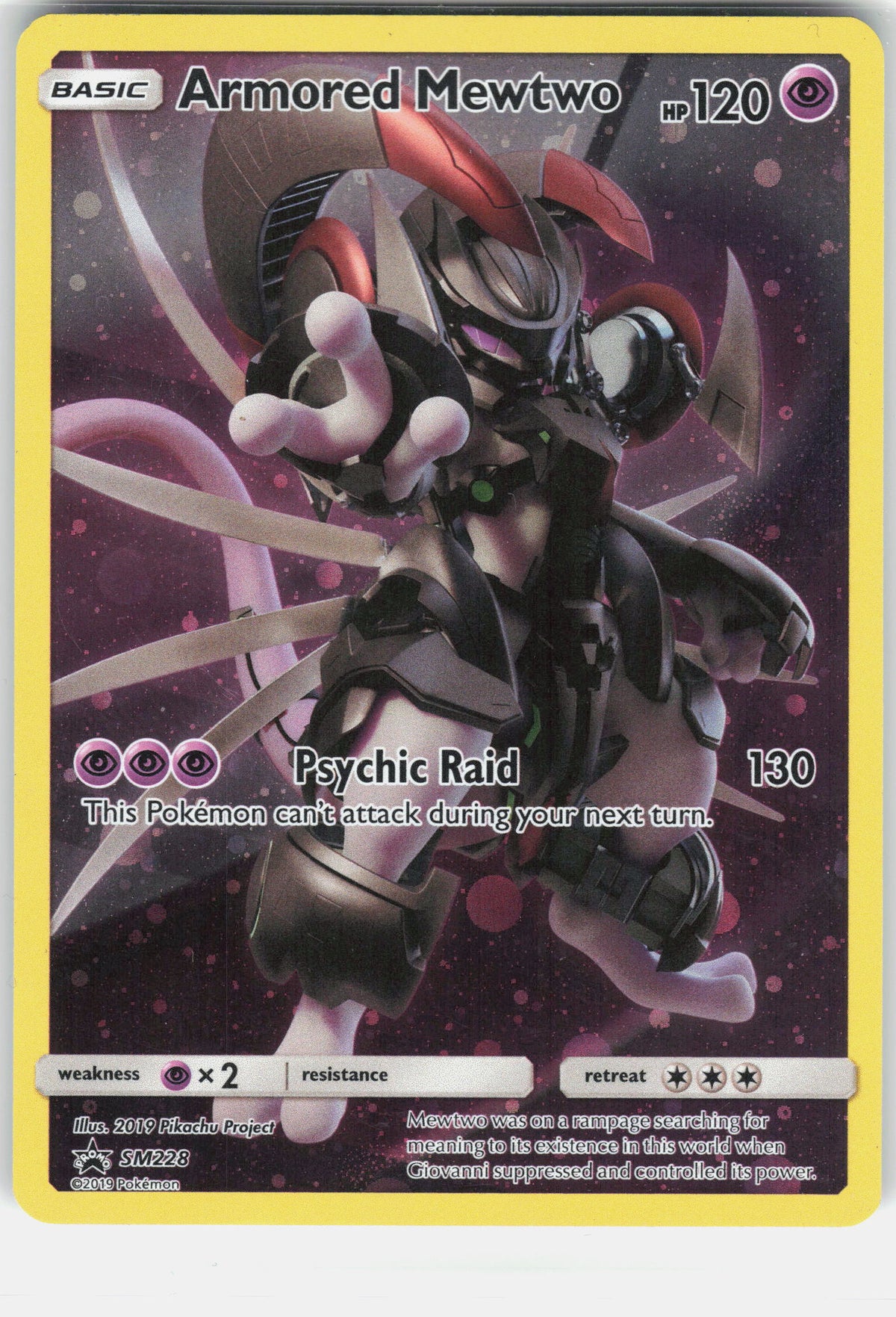 SM Promos #SM228 Armored Mewtwo