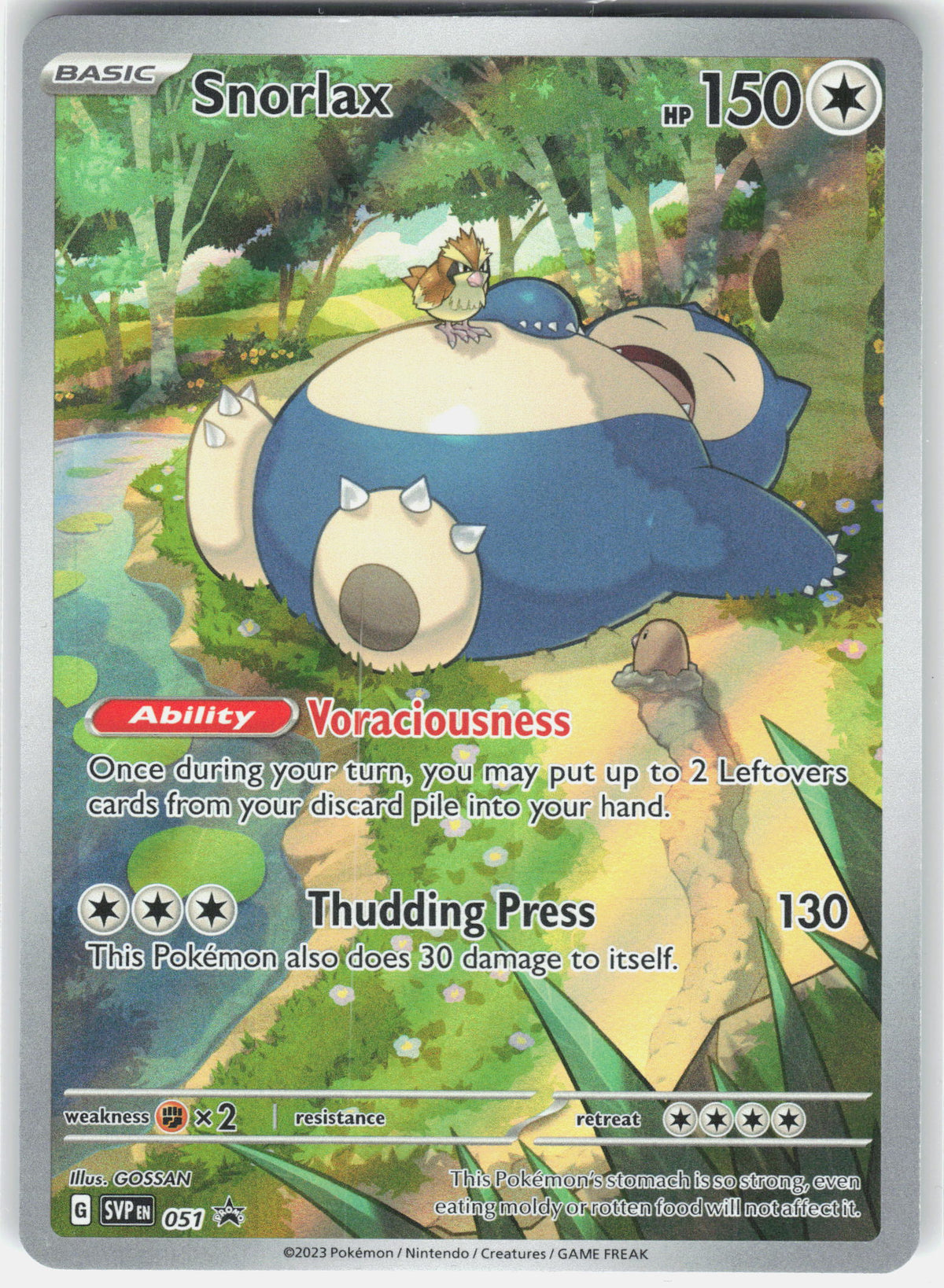 SV: Scarlet & Violet Promo Cards #051 Snorlax