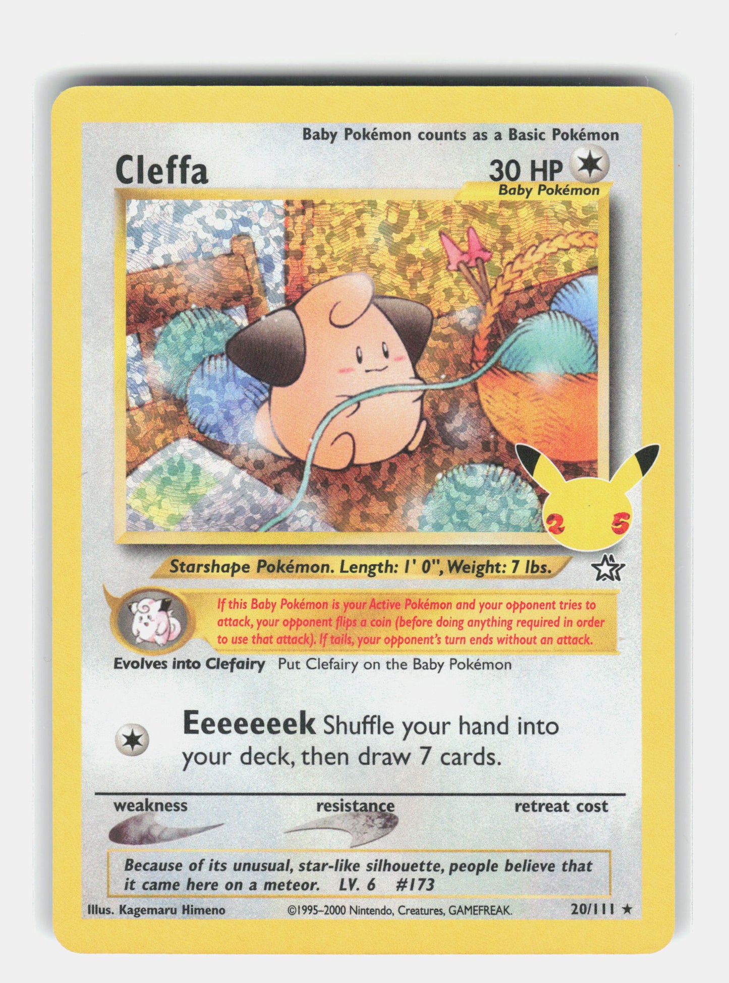 Celebrations: Classic Collection #20/111 Cleffa