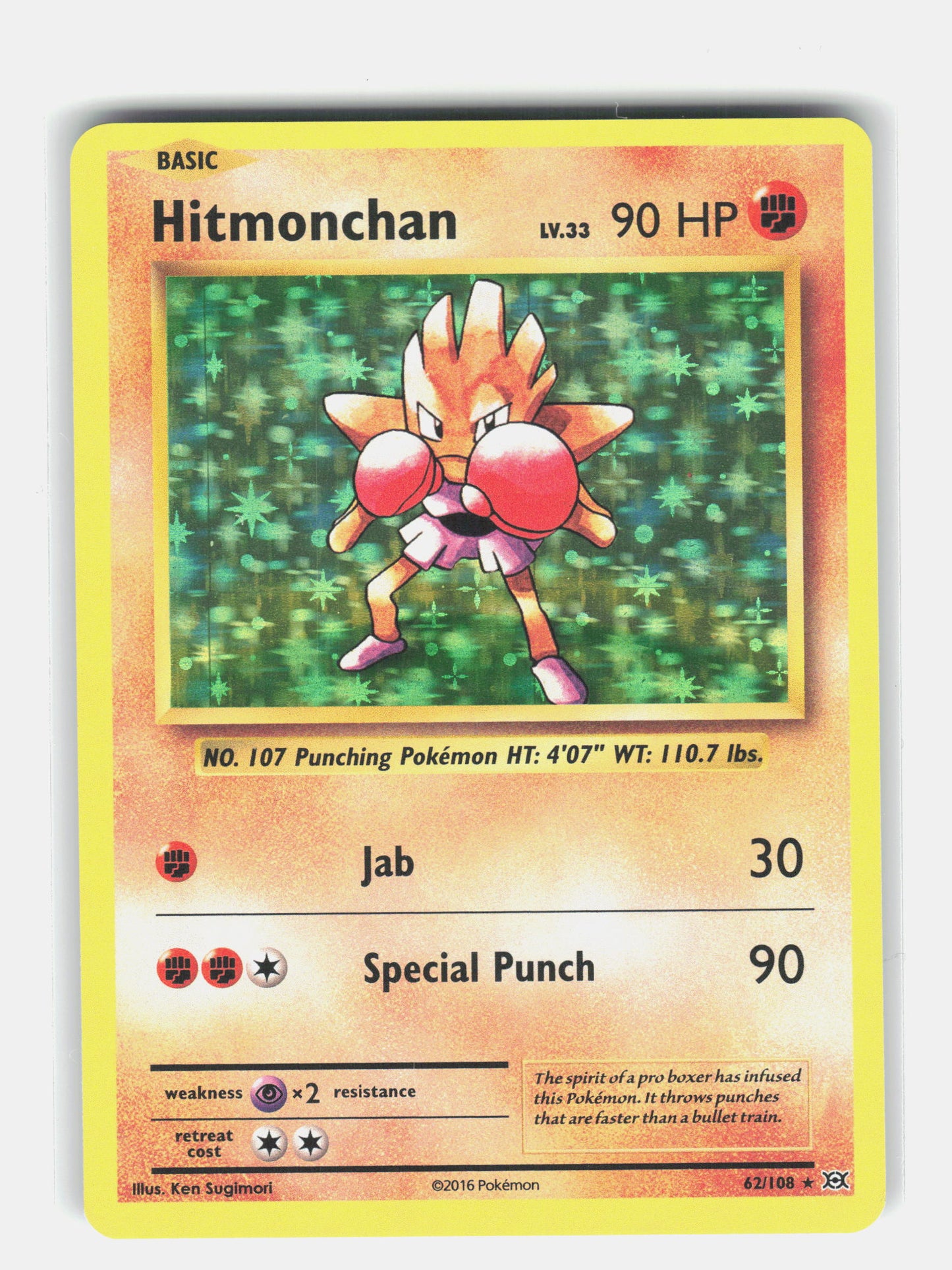 XY - Evolutions #62/108 Hitmonchan