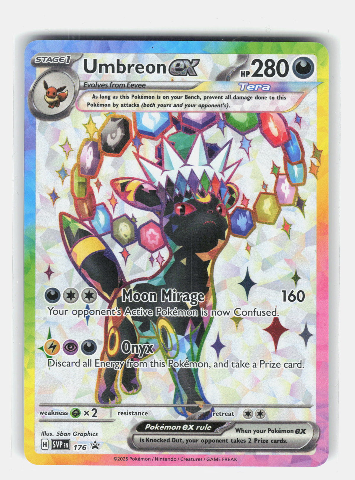 SV: Scarlet & Violet Promo Cards #SVP 176 Umbreon ex