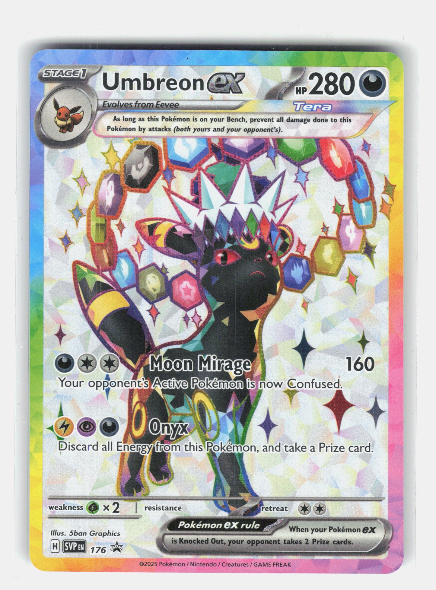 SV: Scarlet & Violet Promo Cards #SVP 176 Umbreon ex
