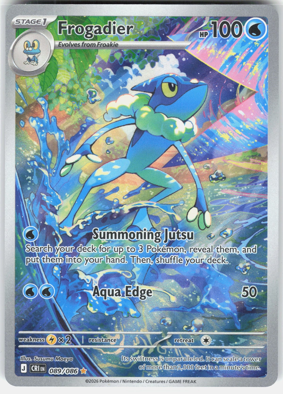 ME04: Chaos Rising #089/086 Frogadier