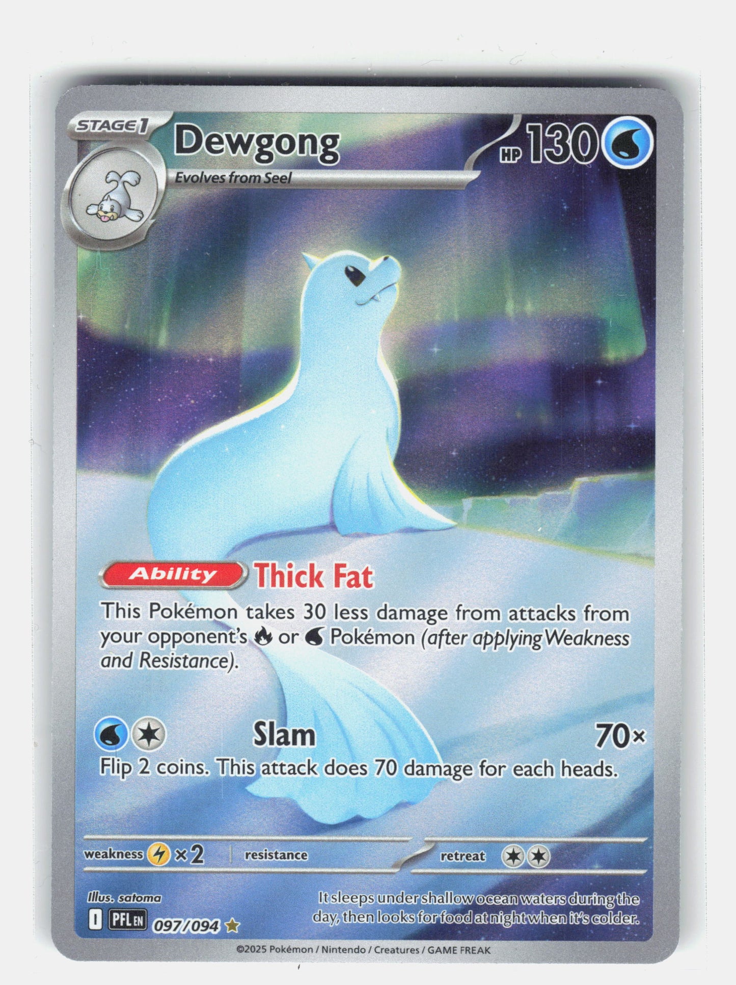 ME02: Phantasmal Flames #097/094 Dewgong