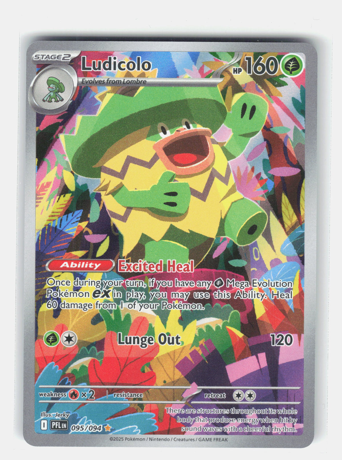 ME02: Phantasmal Flames #095/094 Ludicolo