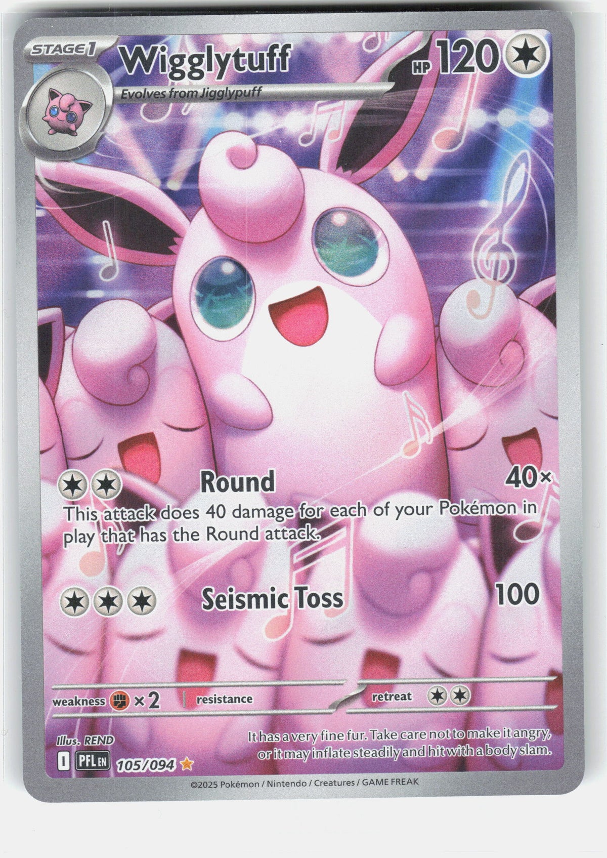ME02: Phantasmal Flames #105/094 Wigglytuff