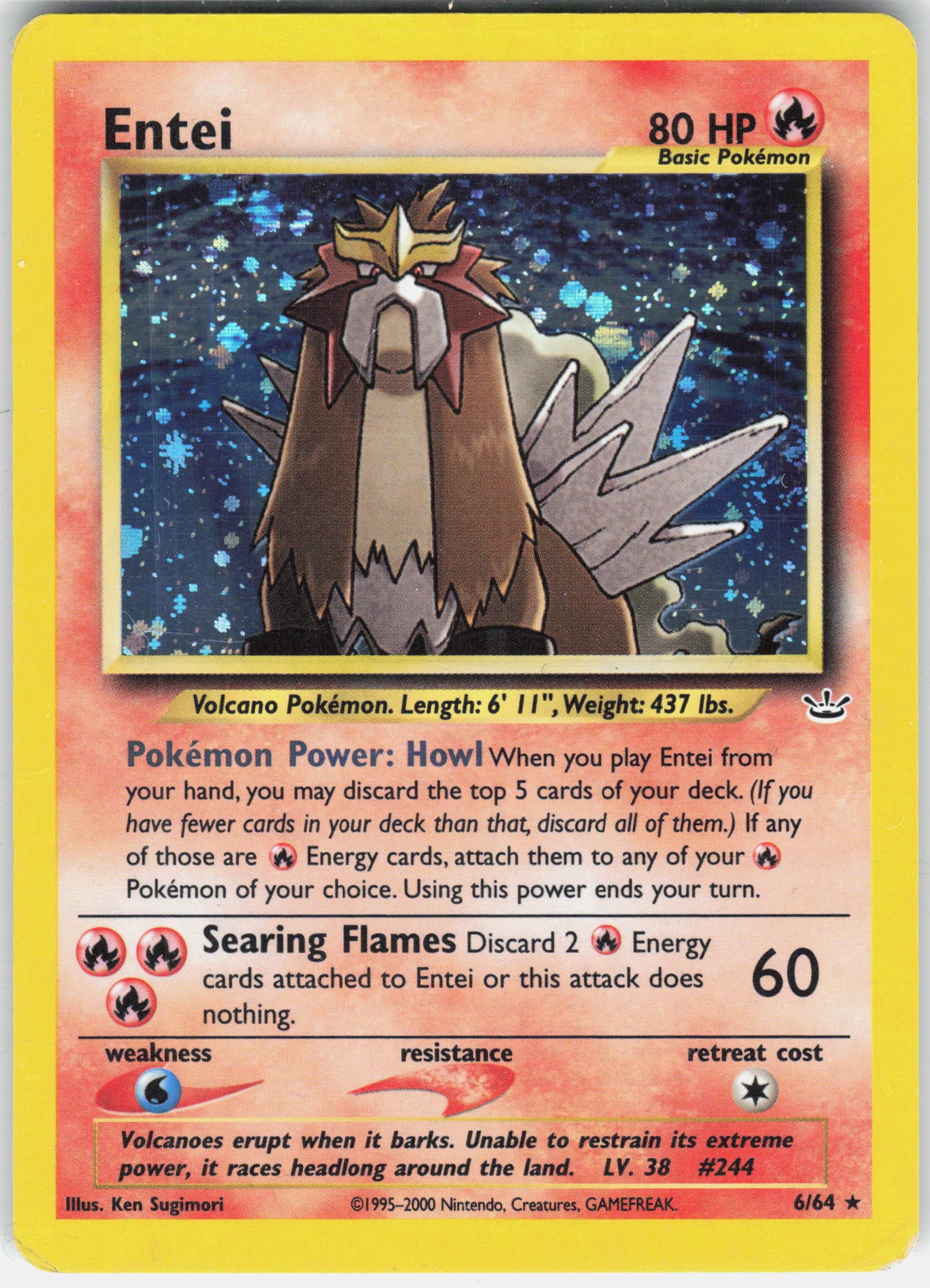 Neo Revelation #06/64 Entei (6)