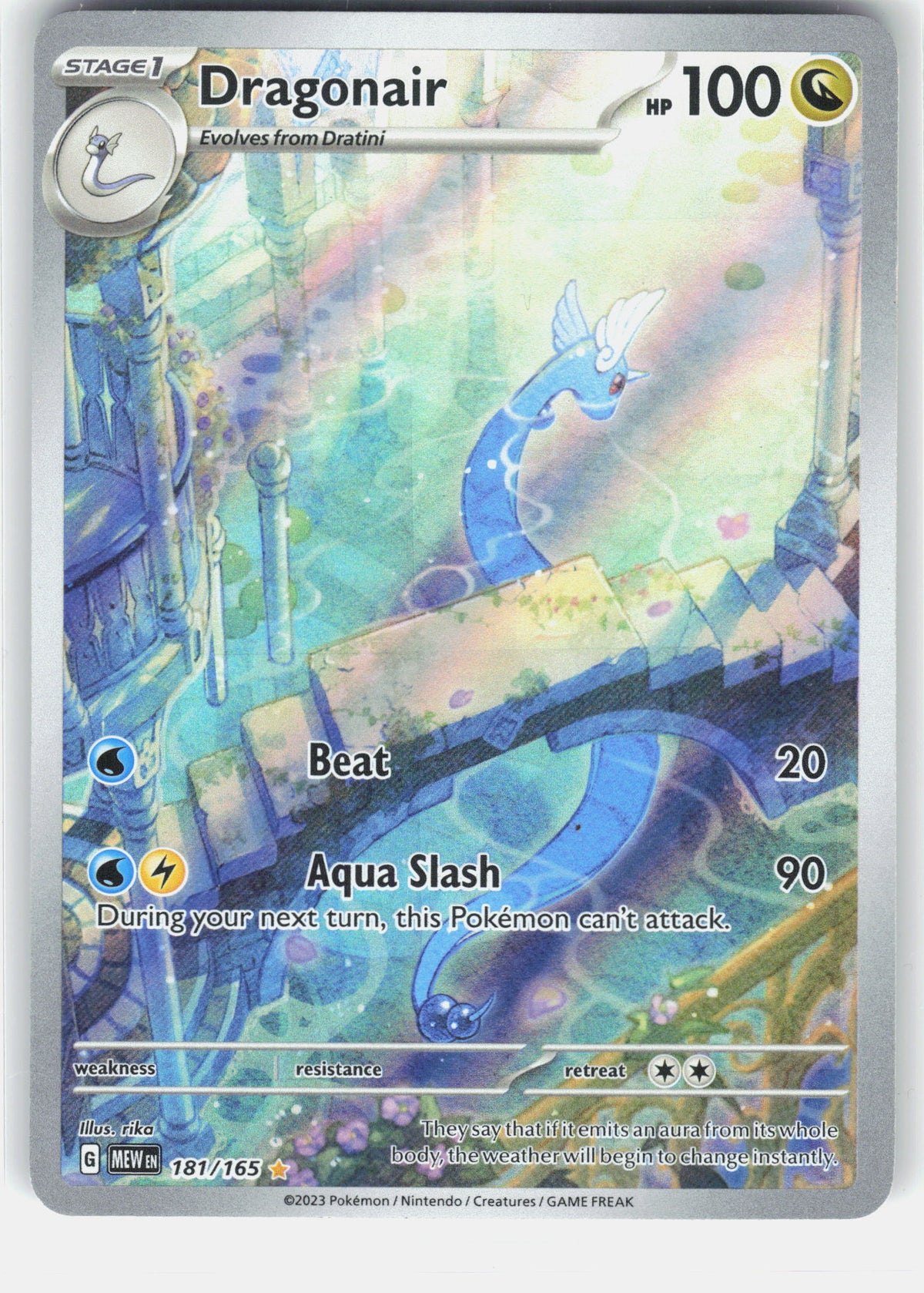 SV: Scarlet & Violet 151 #181/165 Dragonair