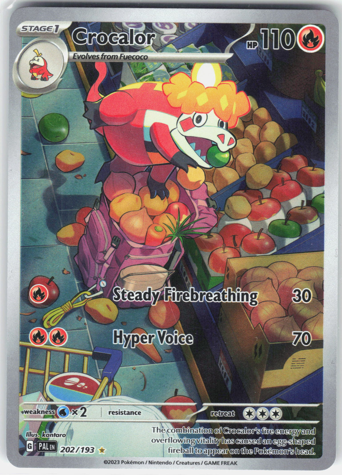 SV02: Paldea Evolved #202/193 Crocalor