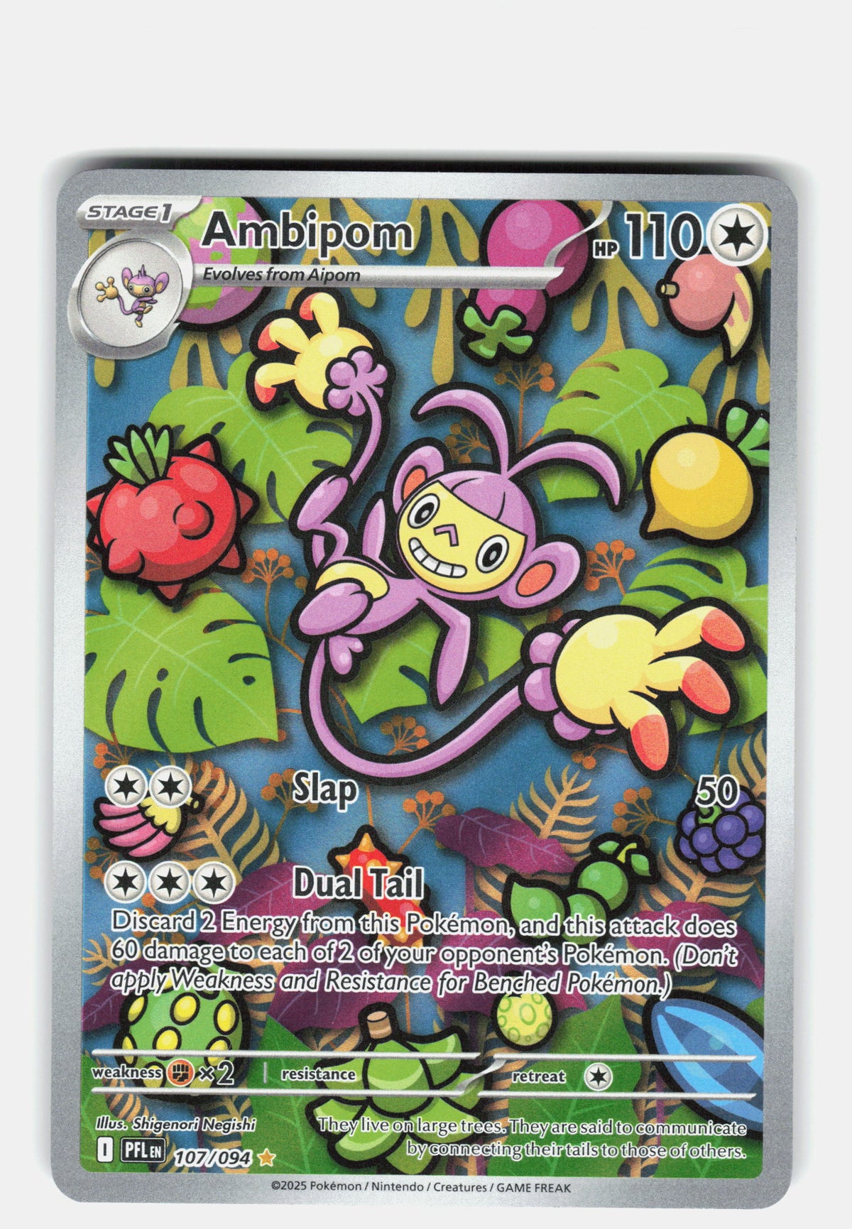 ME02: Phantasmal Flames #107/094 Ambipom