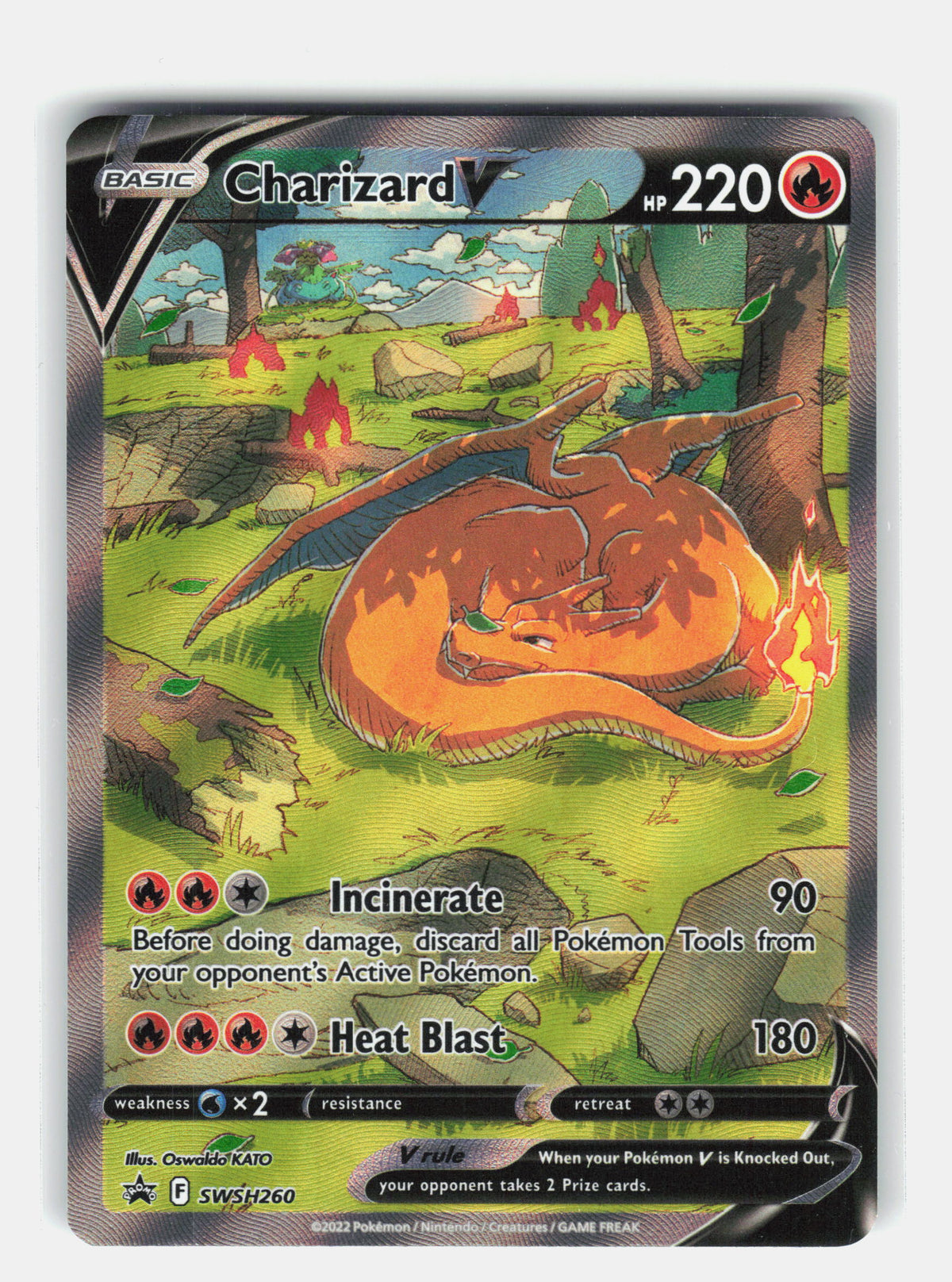 SWSH: Sword & Shield Promo Cards #SWSH260 Charizard V