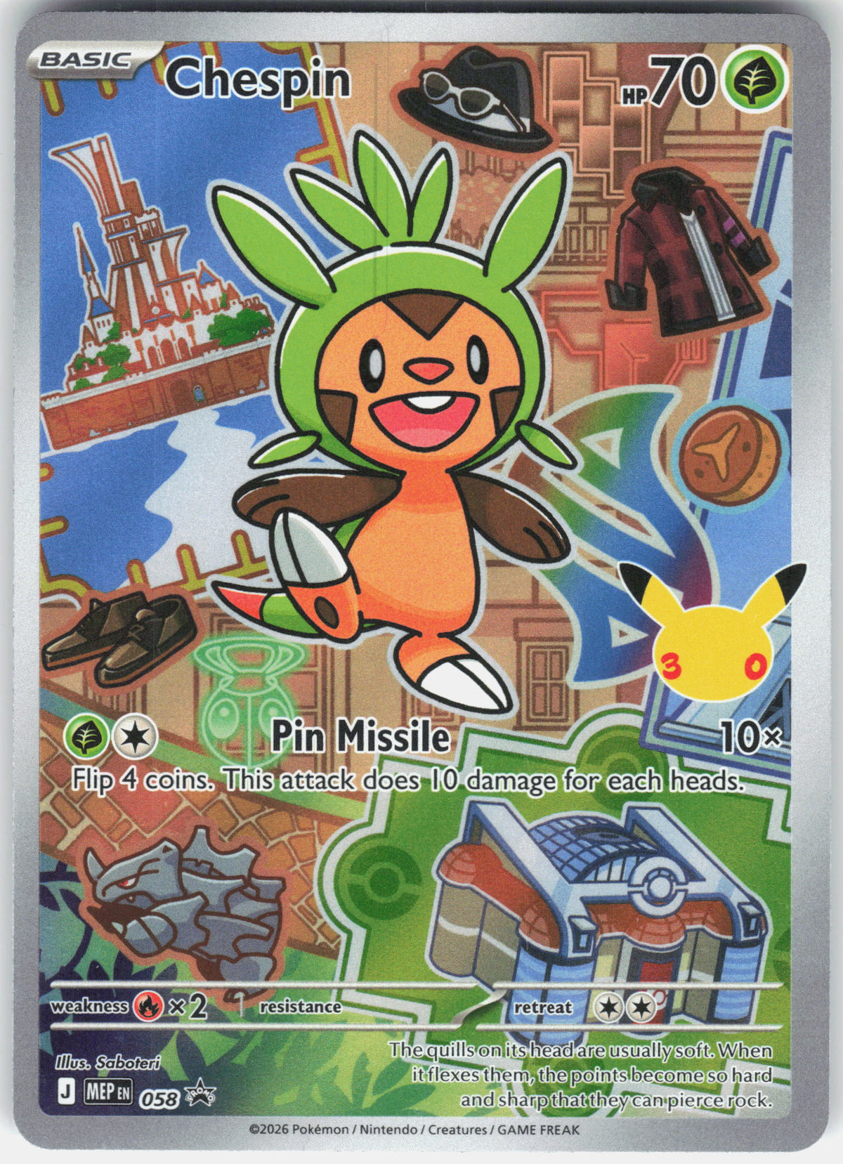 ME: Mega Evolution Promo #058 Chespin