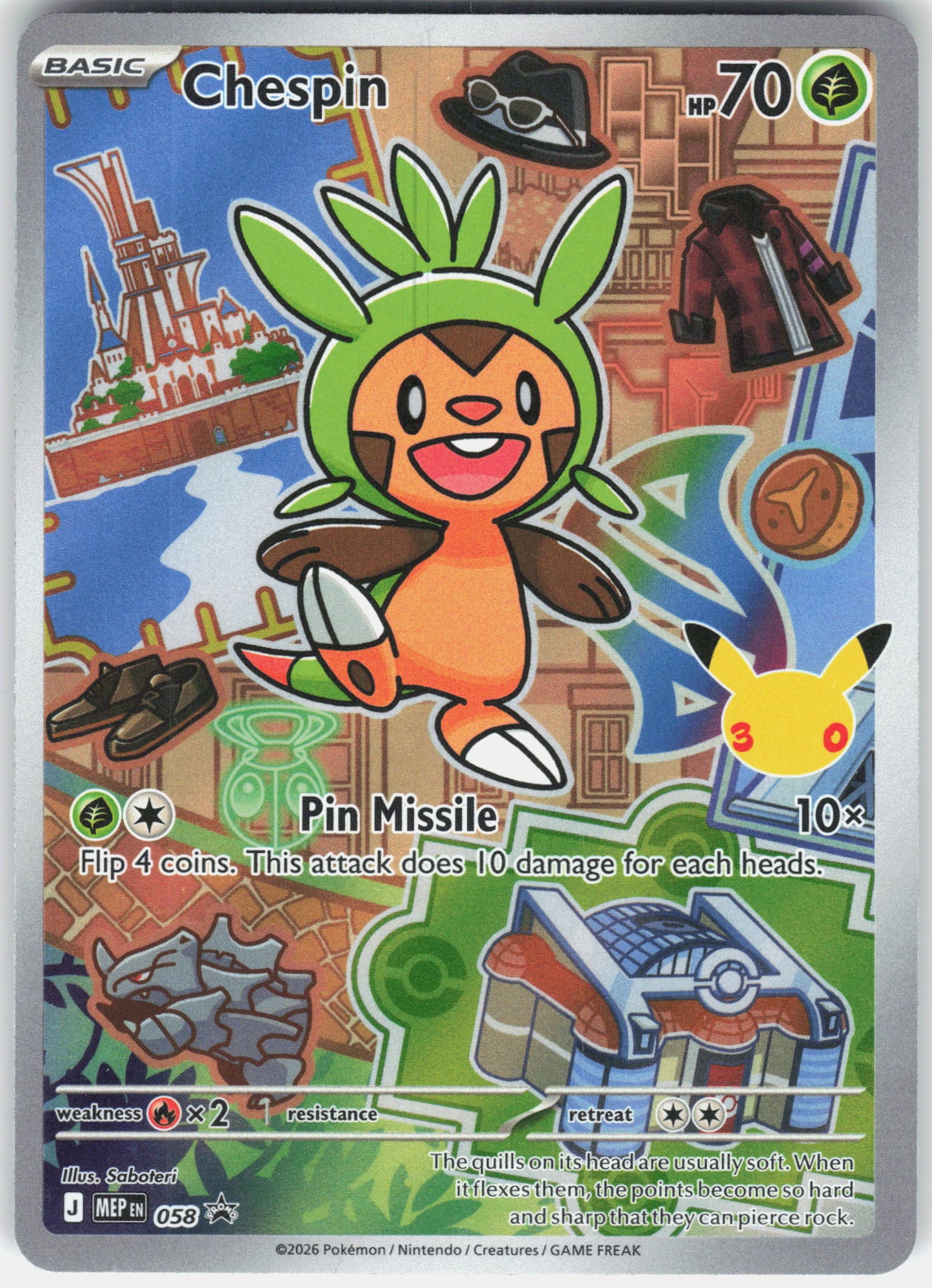 ME: Mega Evolution Promo #058 Chespin