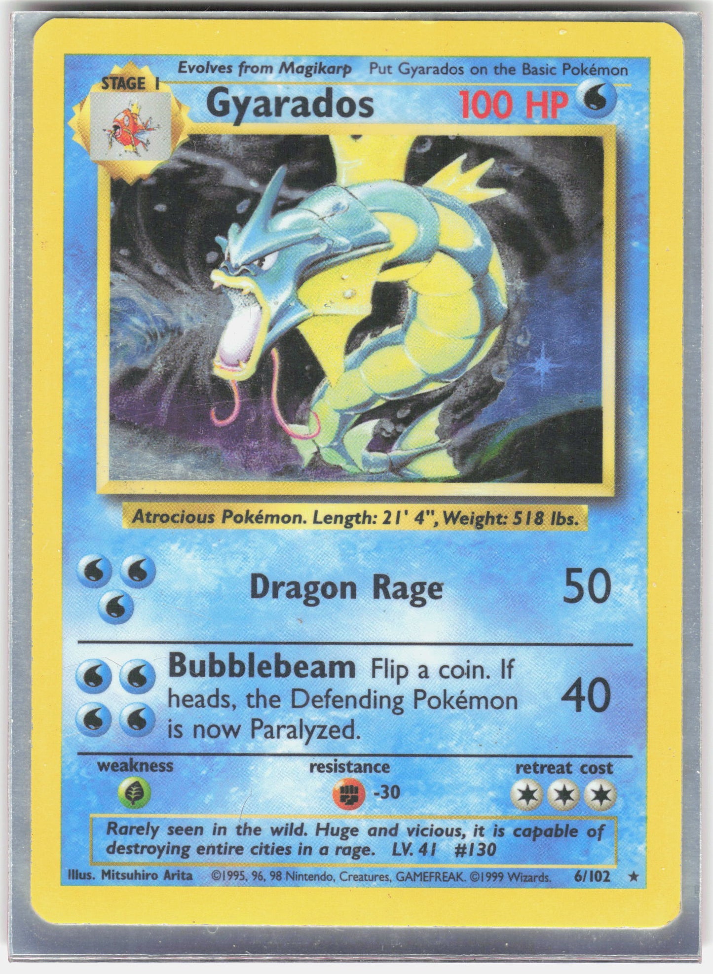 Base Set #006/102 Gyarados