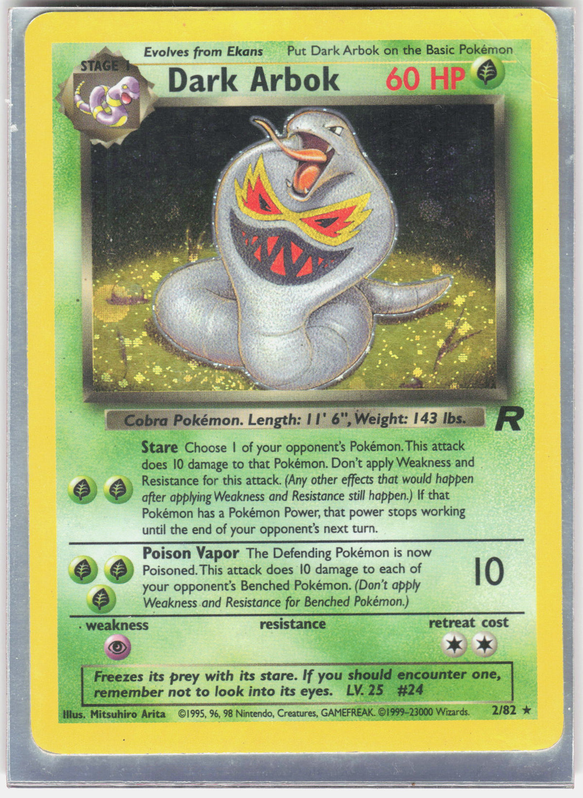 Team Rocket #19/82 Dark Arbok (19)
