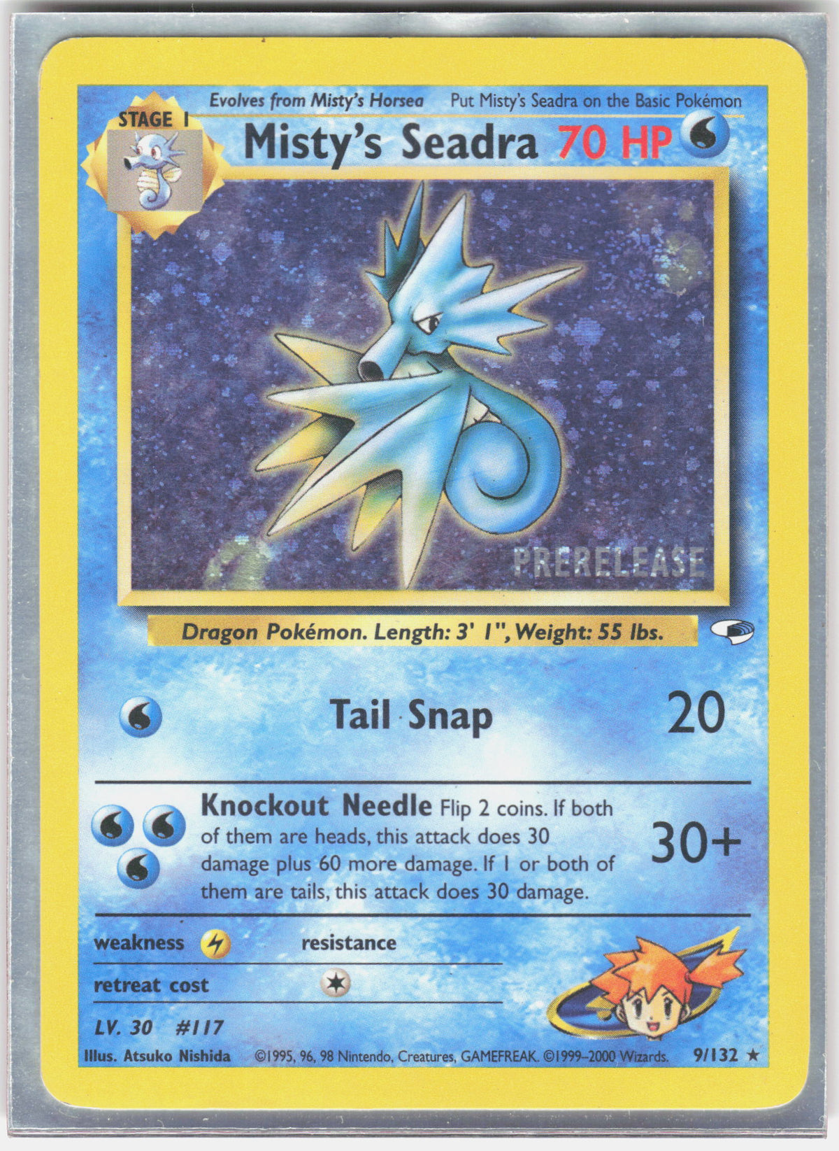 Gym Heroes #009/132 Misty's Seadra