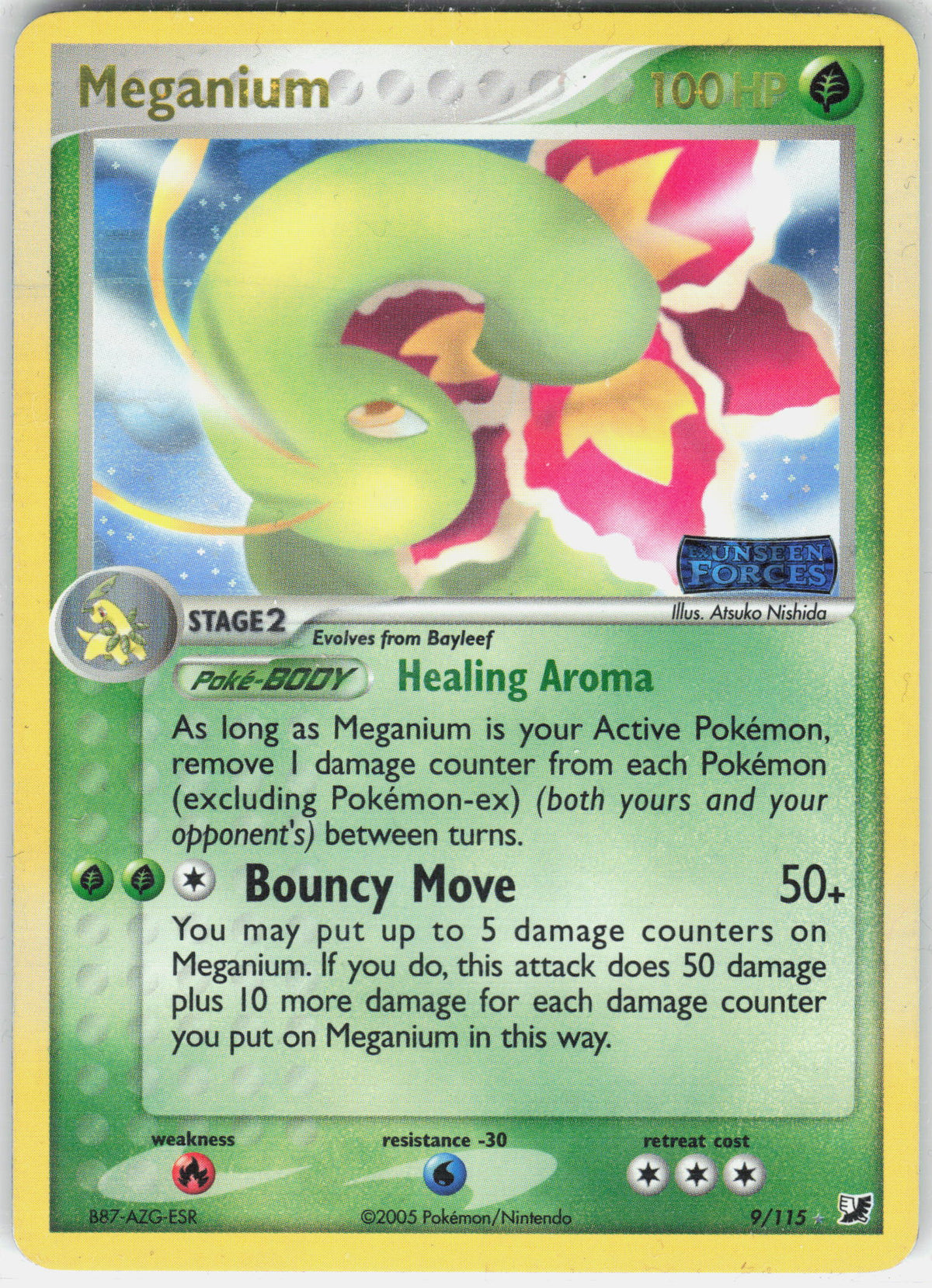 Unseen Forces #9/115 Meganium