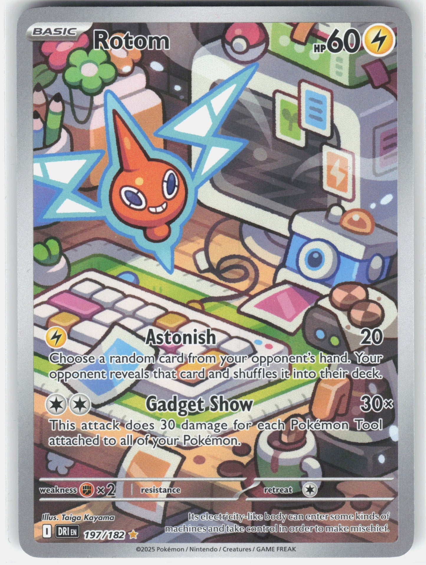 SV10: Destined Rivals #197/182 Rotom
