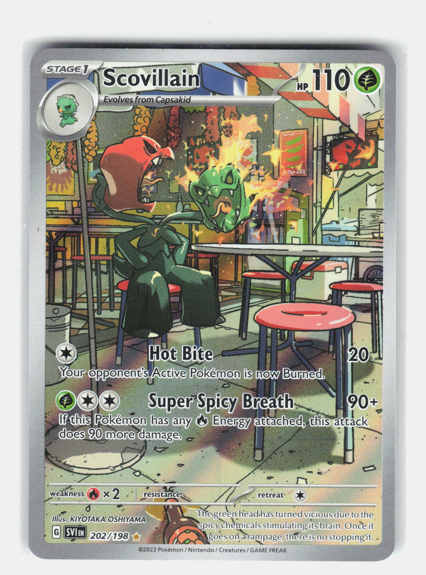SV01: Scarlet & Violet Base Set #202/198 Scovillain