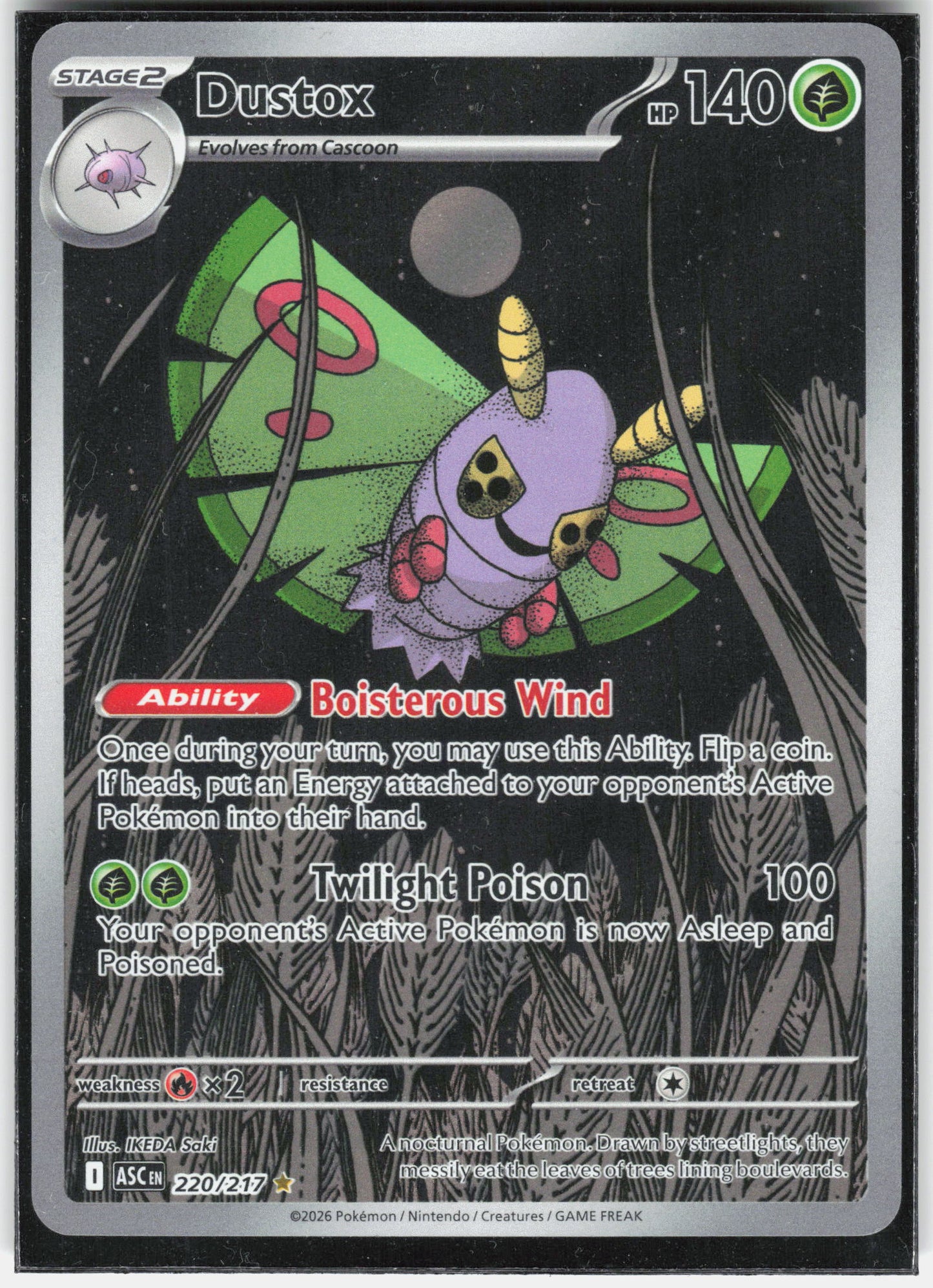 ME: Ascended Heroes #220/217 Dustox